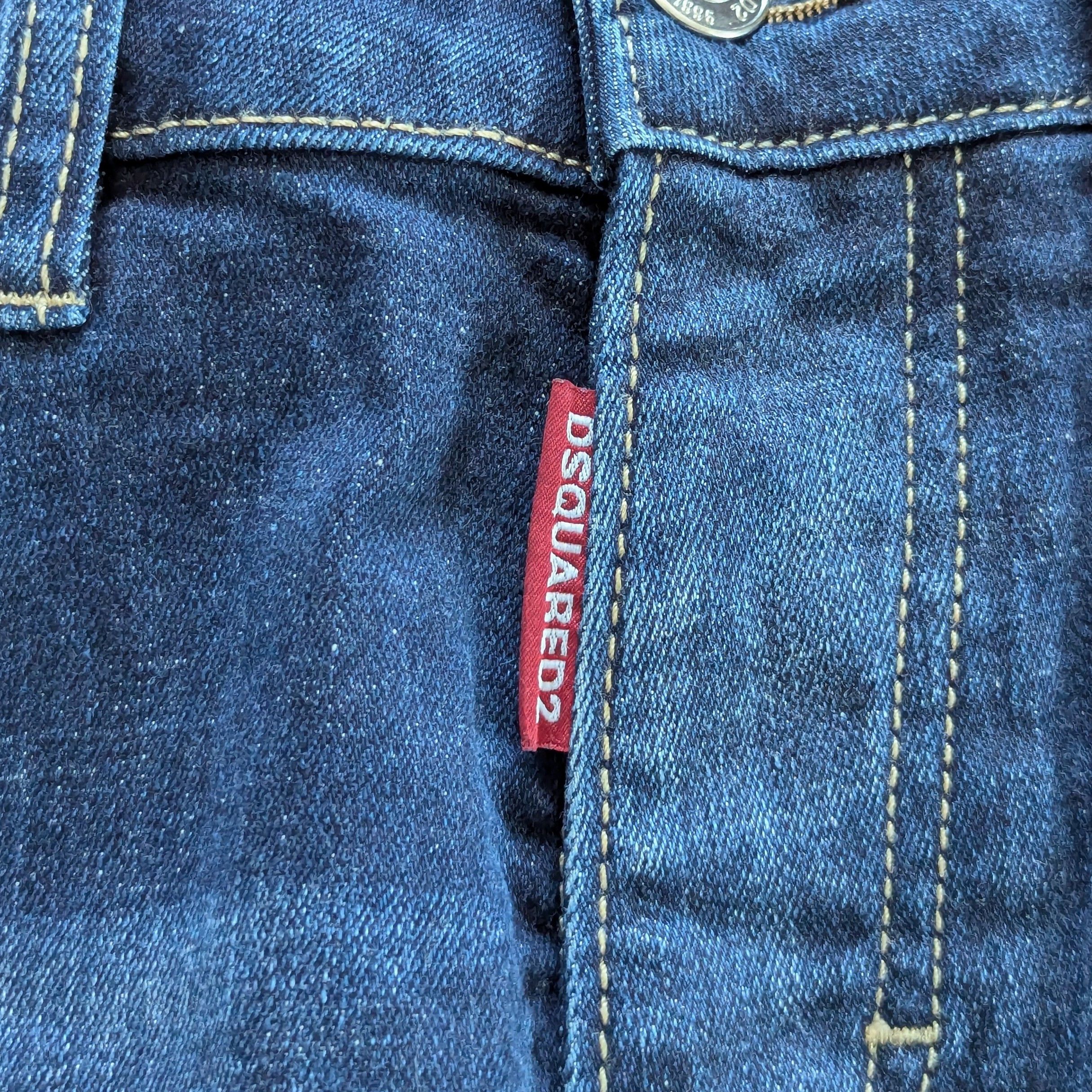 Dsquared2 Dsquared2 Blue Distressed Kenny Twist Men's Made In Italy Size US 28 / EU 44 - 25 Thumbnail