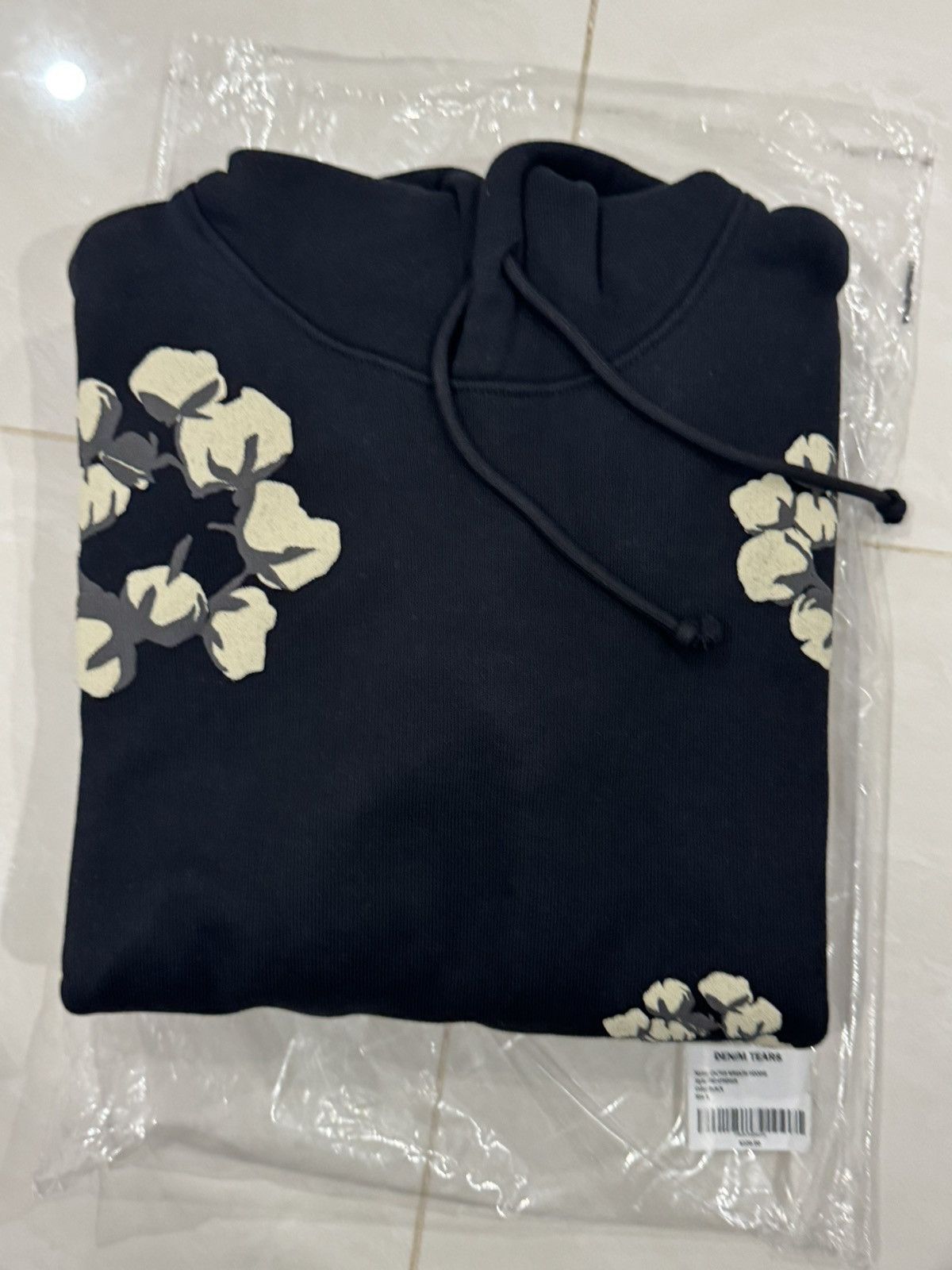 Cactus Plant Flea Market × DENIM TEARS CPFM x Denim Tears Black Hoodie Size S Size US S / EU 44-46 / 1 - 2 Thumbnail