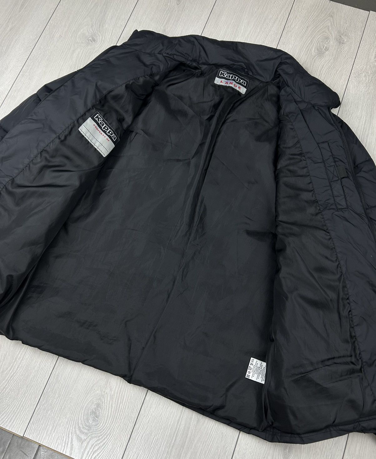 Kappa × Vintage Kappa Vintage Black Jacket Size L Size US L / EU 52-54 / 3 - 5 Thumbnail