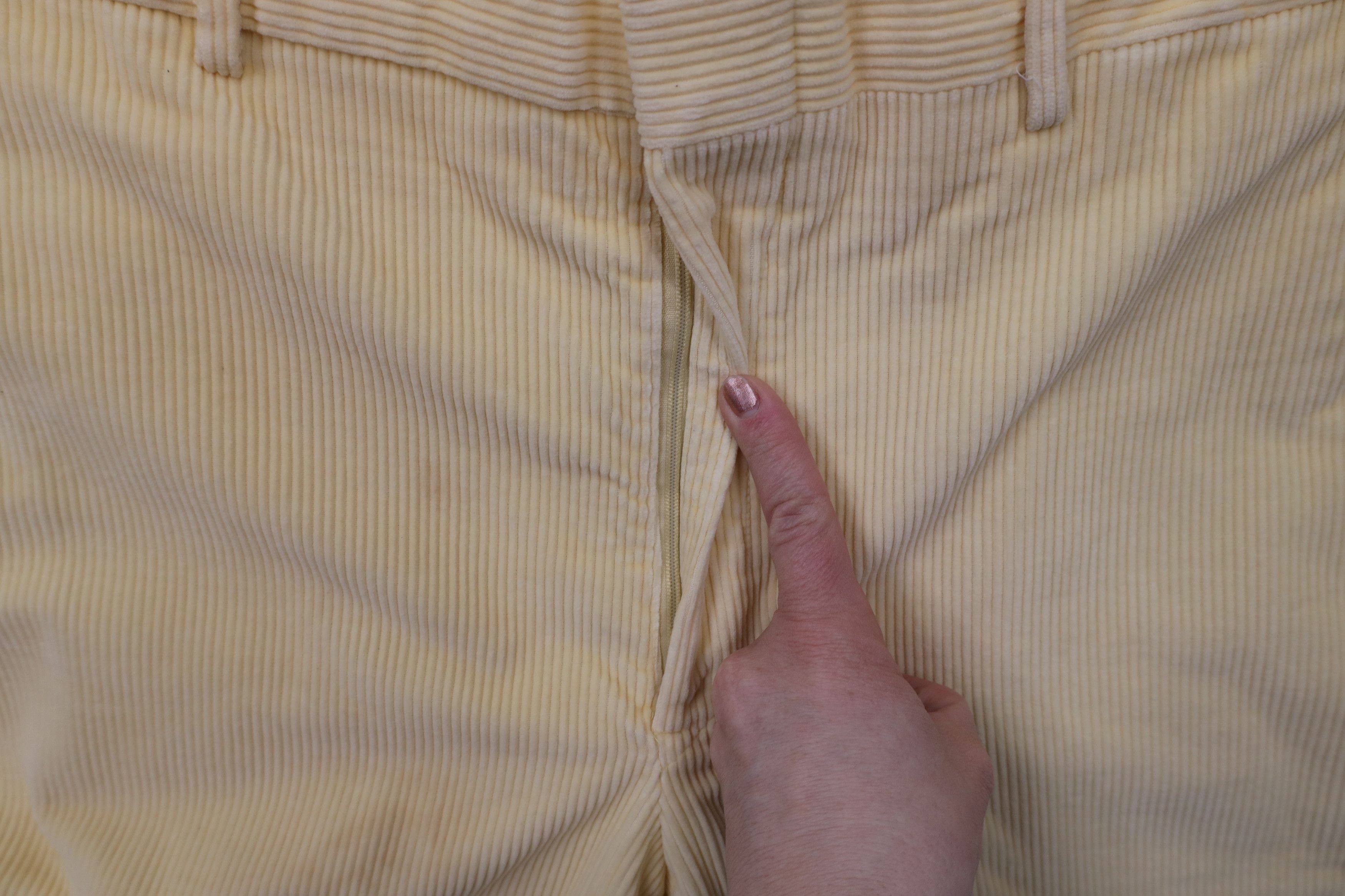 Vintage Vintage 70s Streetwear Wide Leg Corduroy Chino Pants USA Size US 38 / EU 54 - 7 Thumbnail