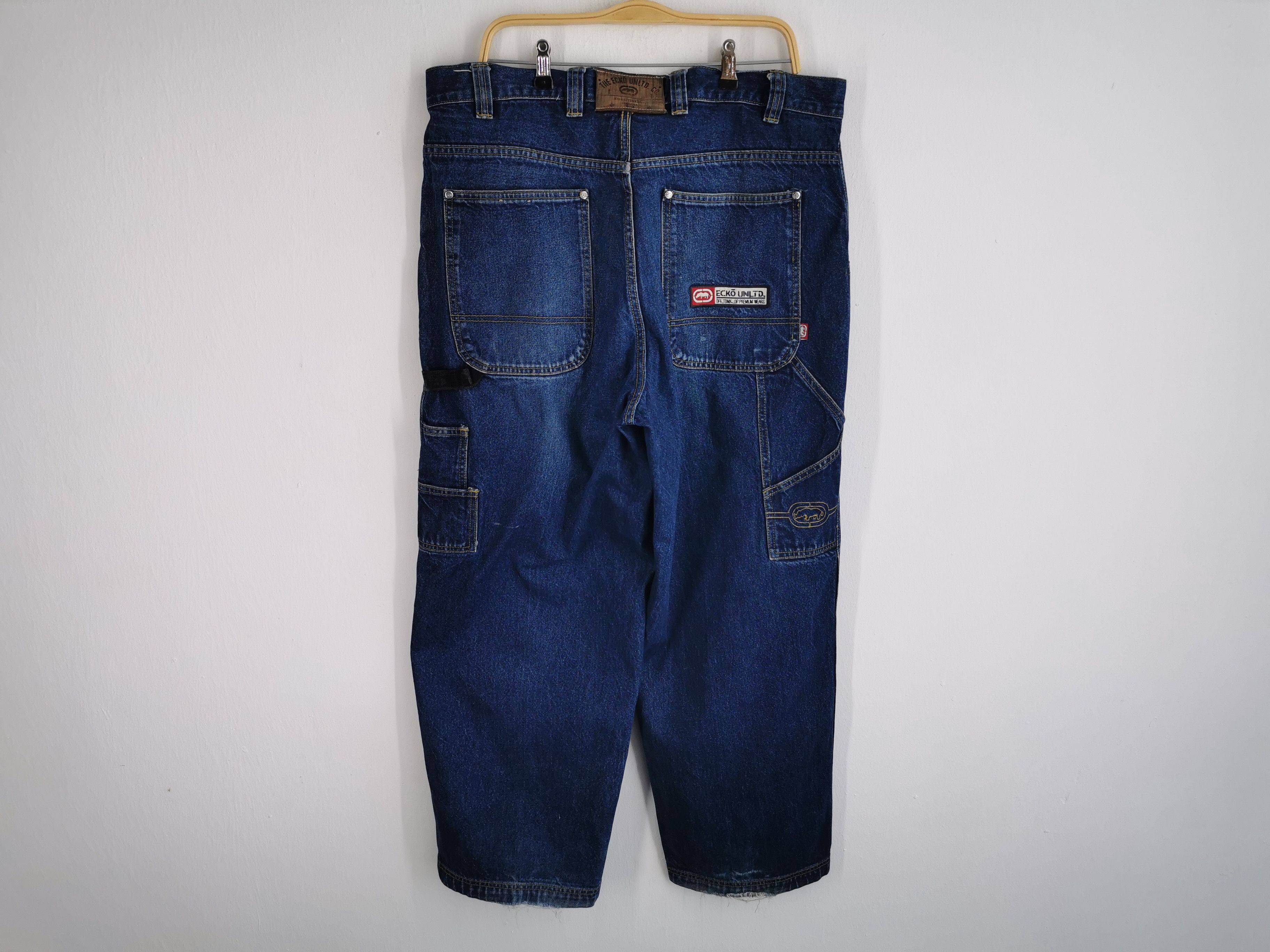 Ecko Unltd. Distressed Ecko Unltd Baggy Carpenter Denim Jeans Size 36 Size US 36 / EU 52 - 1 Thumbnail