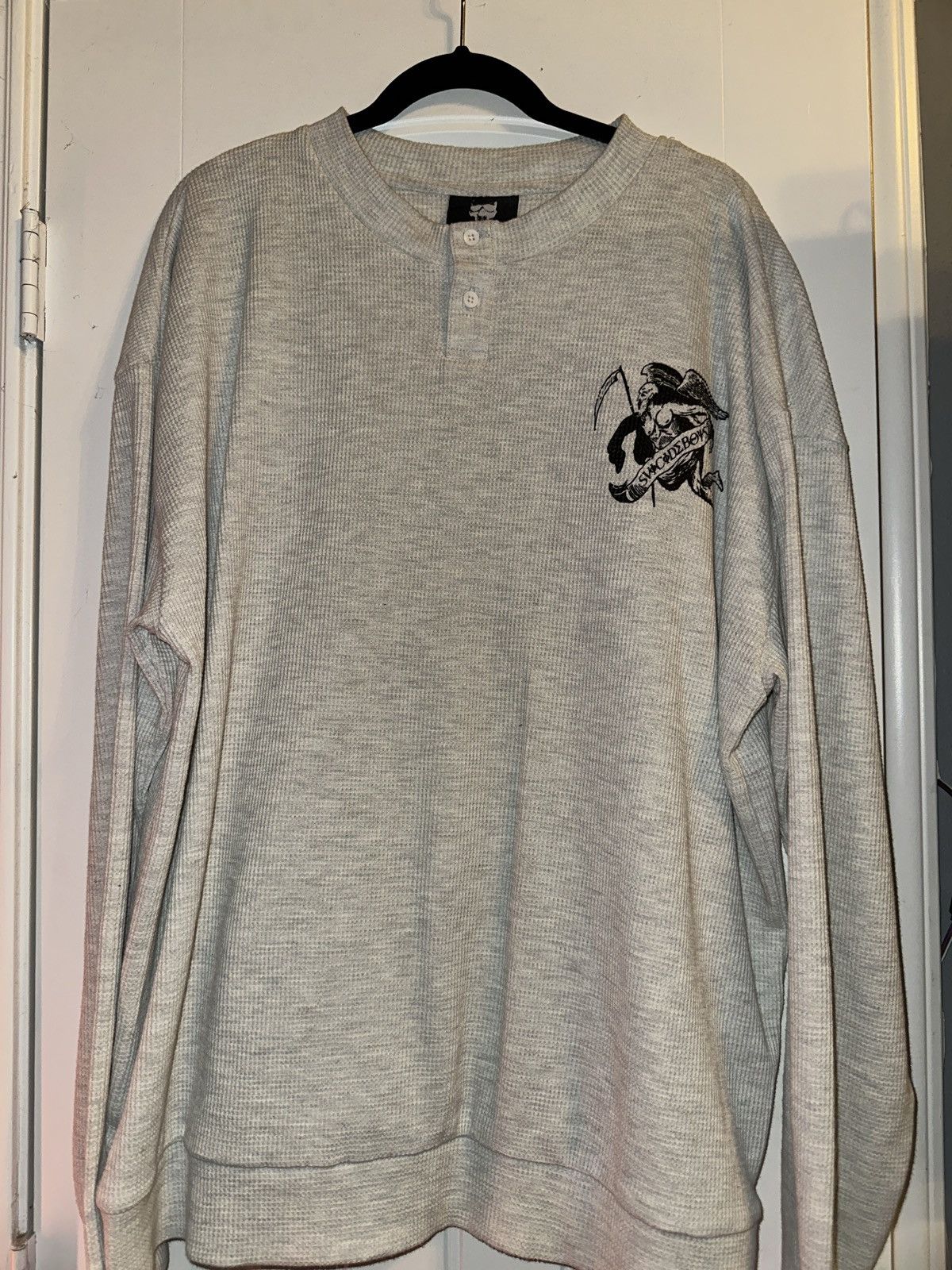 image of Grey Five Nine Sweater in White, Men's (Size XL)