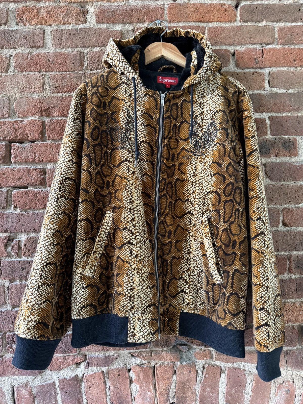 Supreme Supreme Velvet Hooded Bomber FW14 Large Size US L / EU 52-54 / 3 - 1 Thumbnail