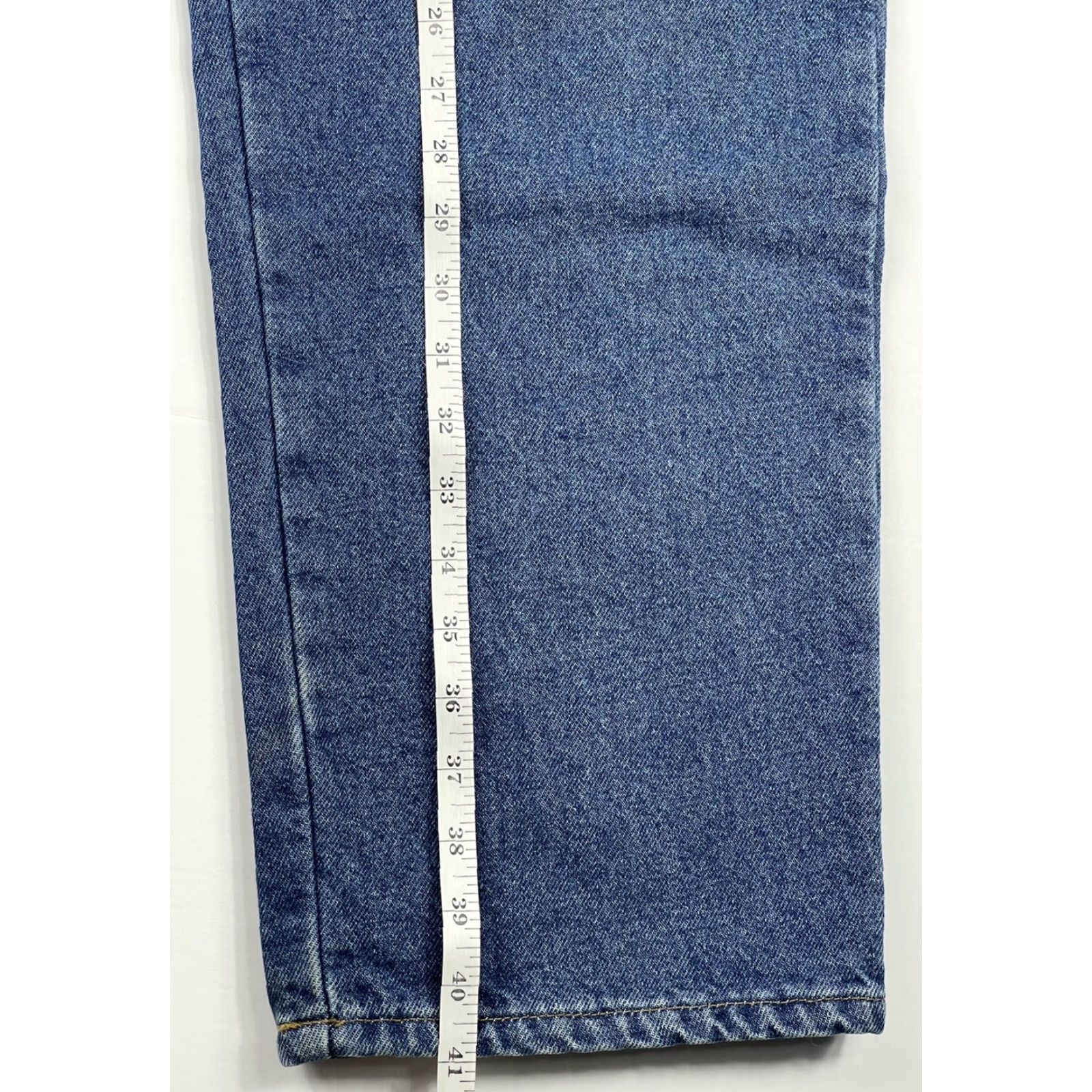 Vintage VINTAGE L.L. Bean Flannel Lined Jeans 36x30 Blue Straight Regular Mens Outdoor Size US 36 / EU 52 - 8 Thumbnail