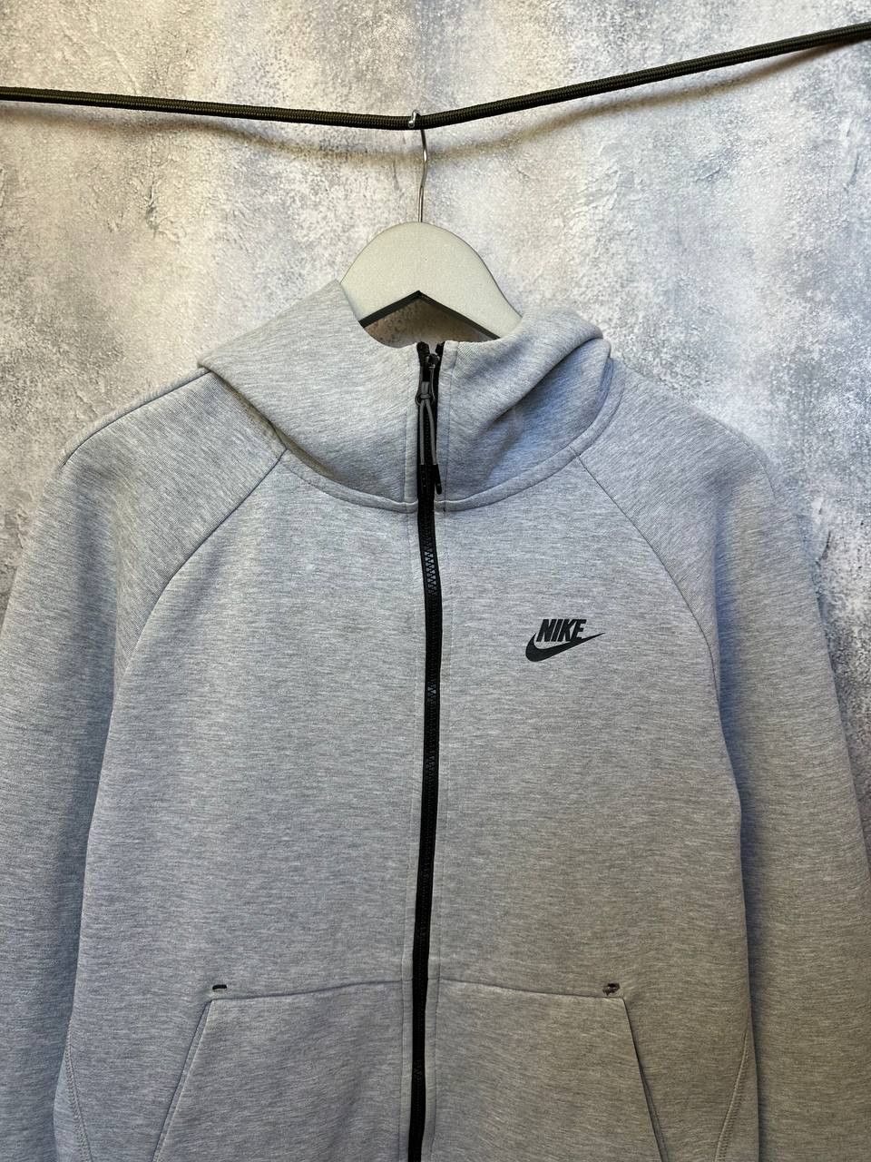 Nike Nike Tech Fleece Full-Zip Hoodie (928483-063) Heather Grey Size US S / EU 44-46 / 1 - 5 Thumbnail