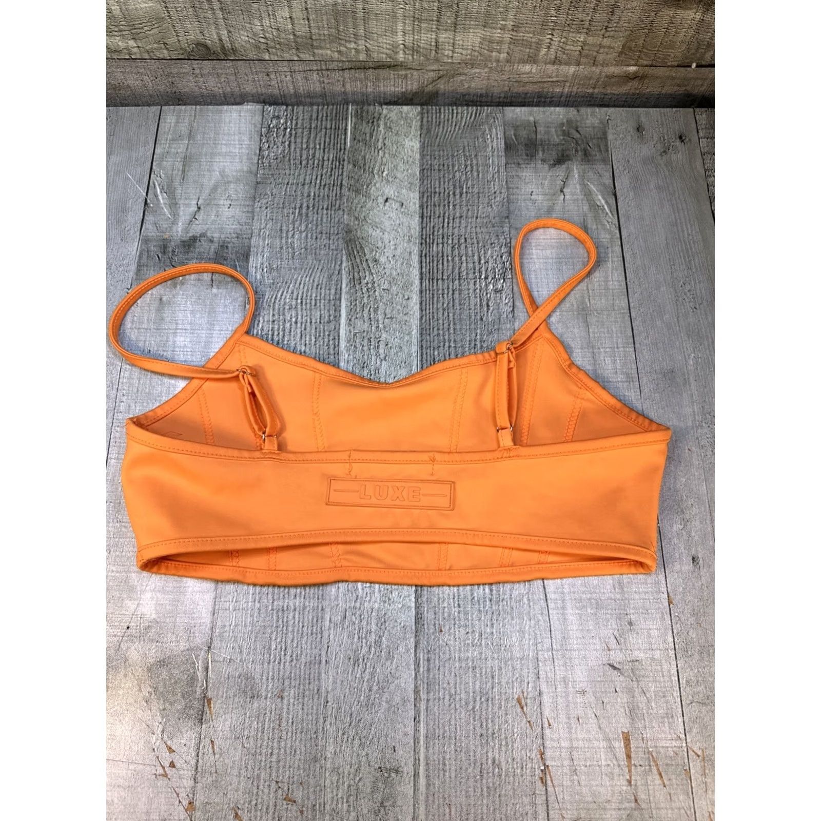 Akira VINTAGE? Akira Orange Women Crop Top L Straps Tank Top Ladies L Orange CROPPED STRAP LUXE Women’s Tank Top Size L / US 10 / IT 46 - 5 Thumbnail