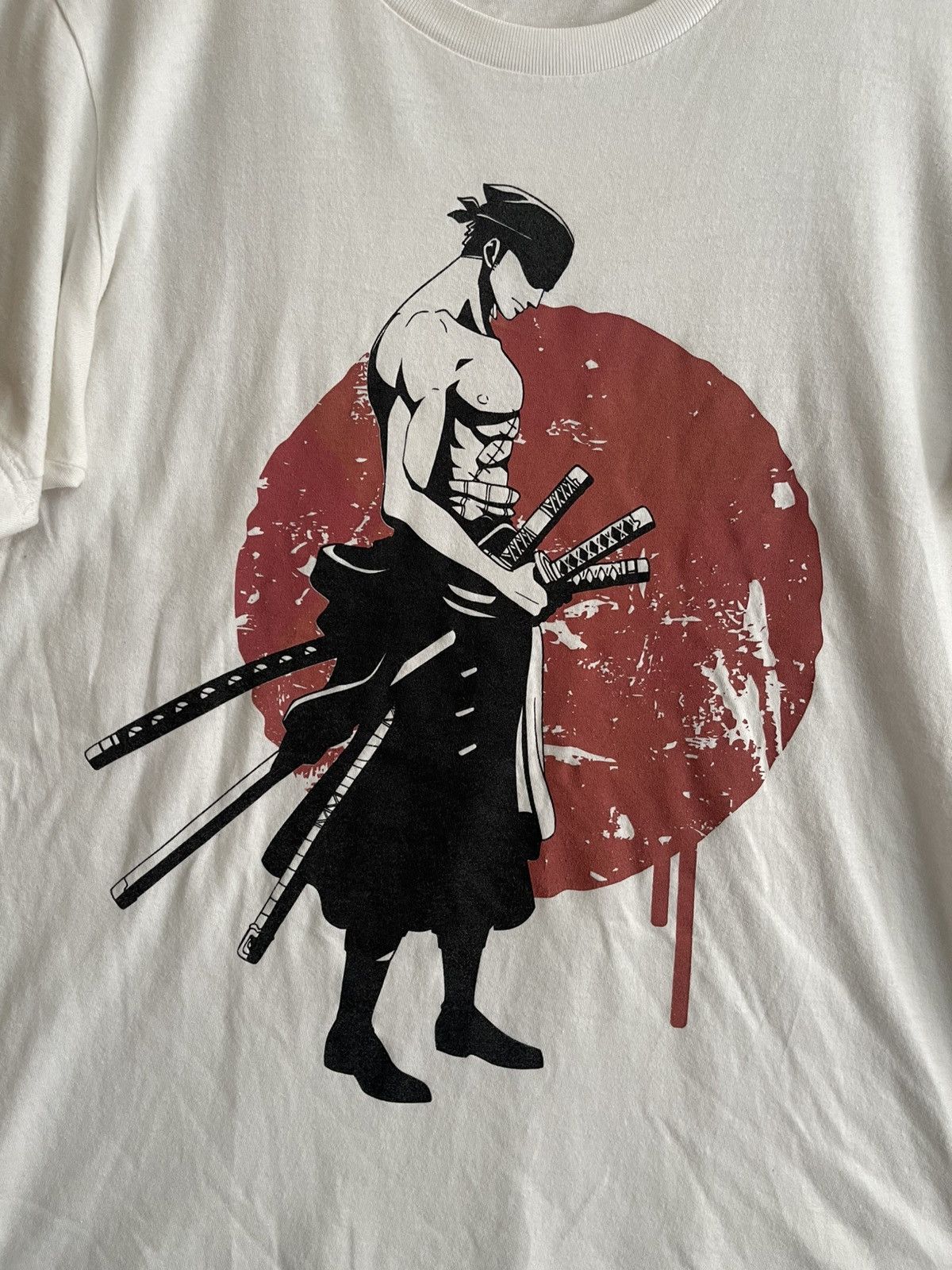 Anime Vintage One Piece T shirt Zoro Roronoa XL by Cospa Eva Akira Size US XL / EU 56 / 4 - 3 Thumbnail