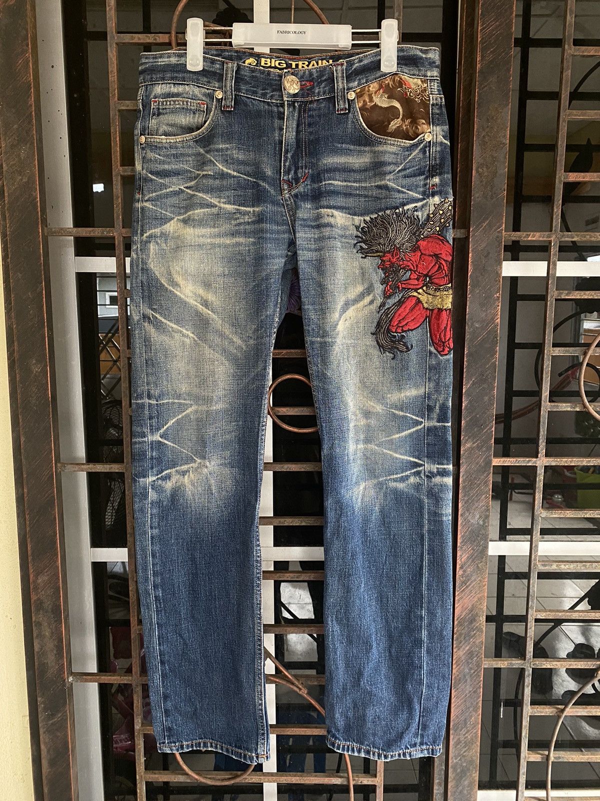 If Six Was Nine Big Train Denim Jeans Size US 32 / EU 48 - 1 Thumbnail