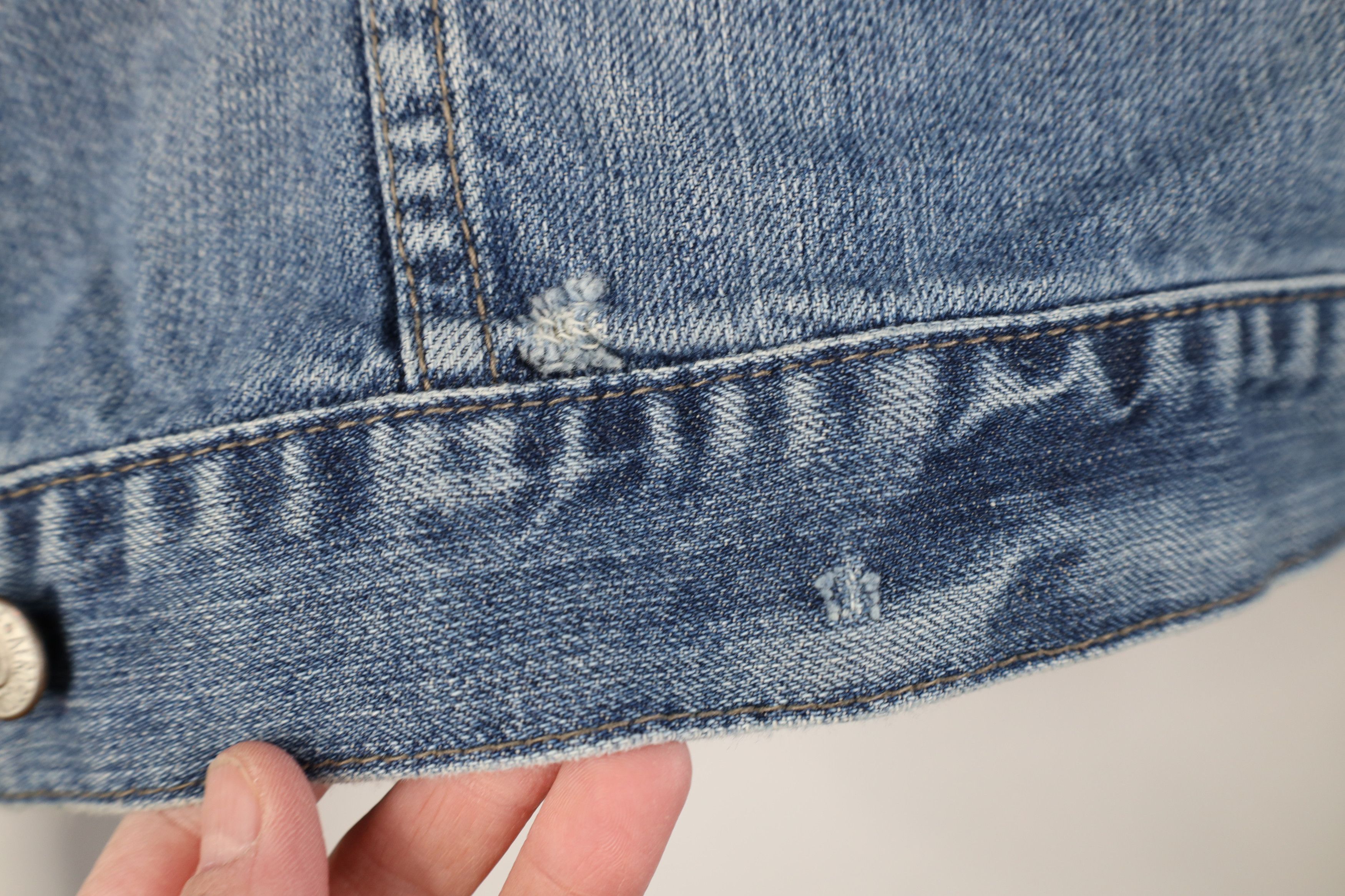 Aeropostale Vintage 90s Y2K Aeropostale Denim Jean Trucker Jacket Size XL / US 12-14 / IT 48-50 - 12 Thumbnail
