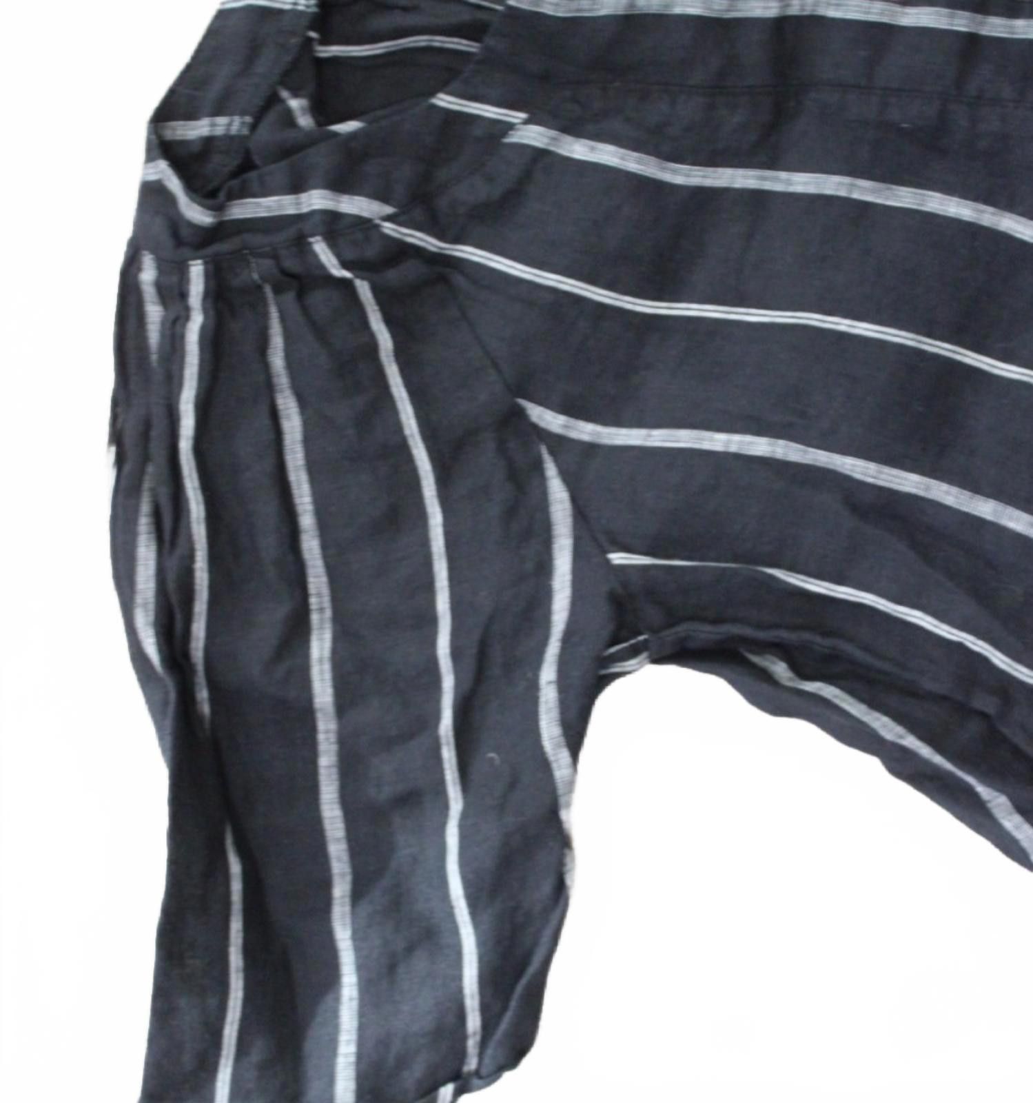 Other Misu Muse Black and White Striped Short Sleeve Dress Medium Size M / US 6-8 / IT 42-44 - 3 Thumbnail