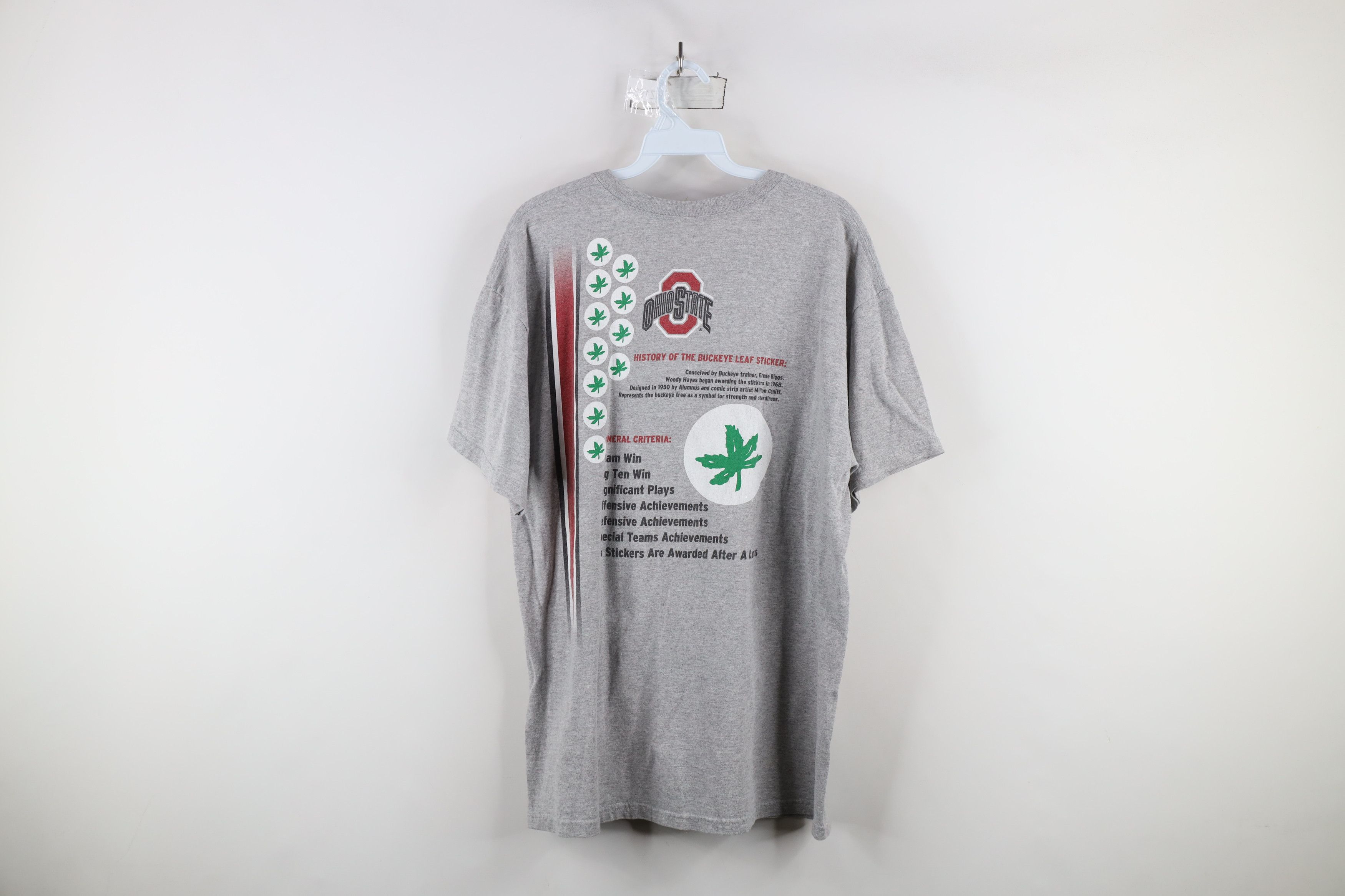 Vintage Vintage Spell Out Ohio State University Short Sleeve T-Shirt Size US L / EU 52-54 / 3 - 11 Thumbnail