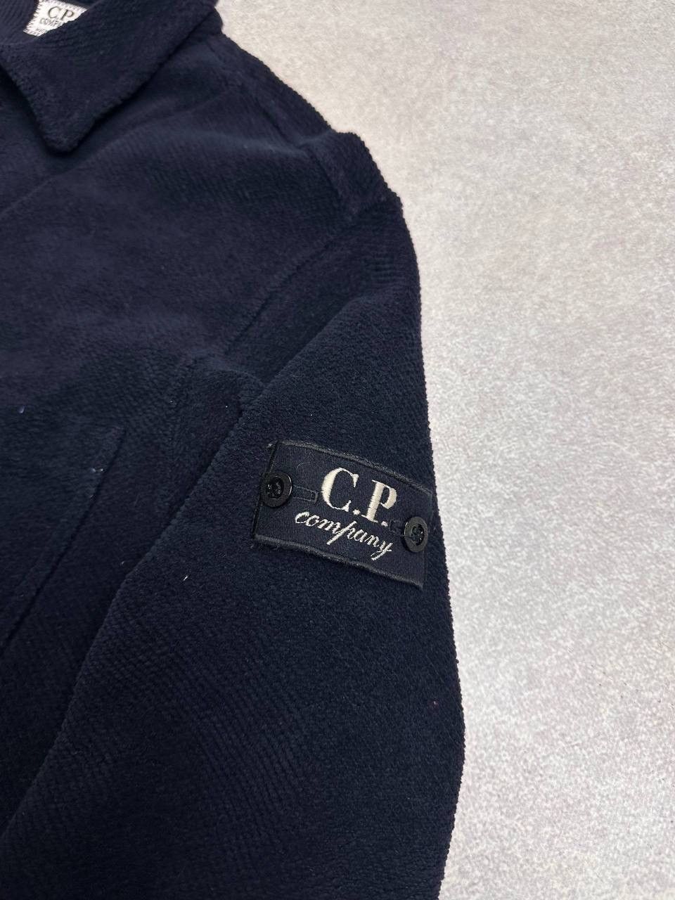 C.P. Company Vintage C.P Company Patch Navy Button Overshirt Jacket M Size US M / EU 48-50 / 2 - 3 Thumbnail