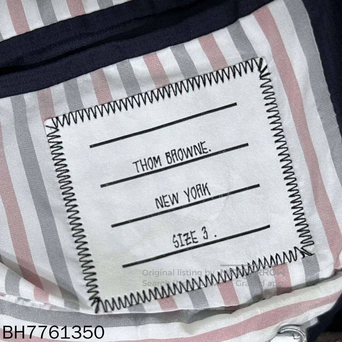 Thom Browne classic black four-stripe down jacket Thom Browne. Size US M / EU 48-50 / 2 - 5 Thumbnail