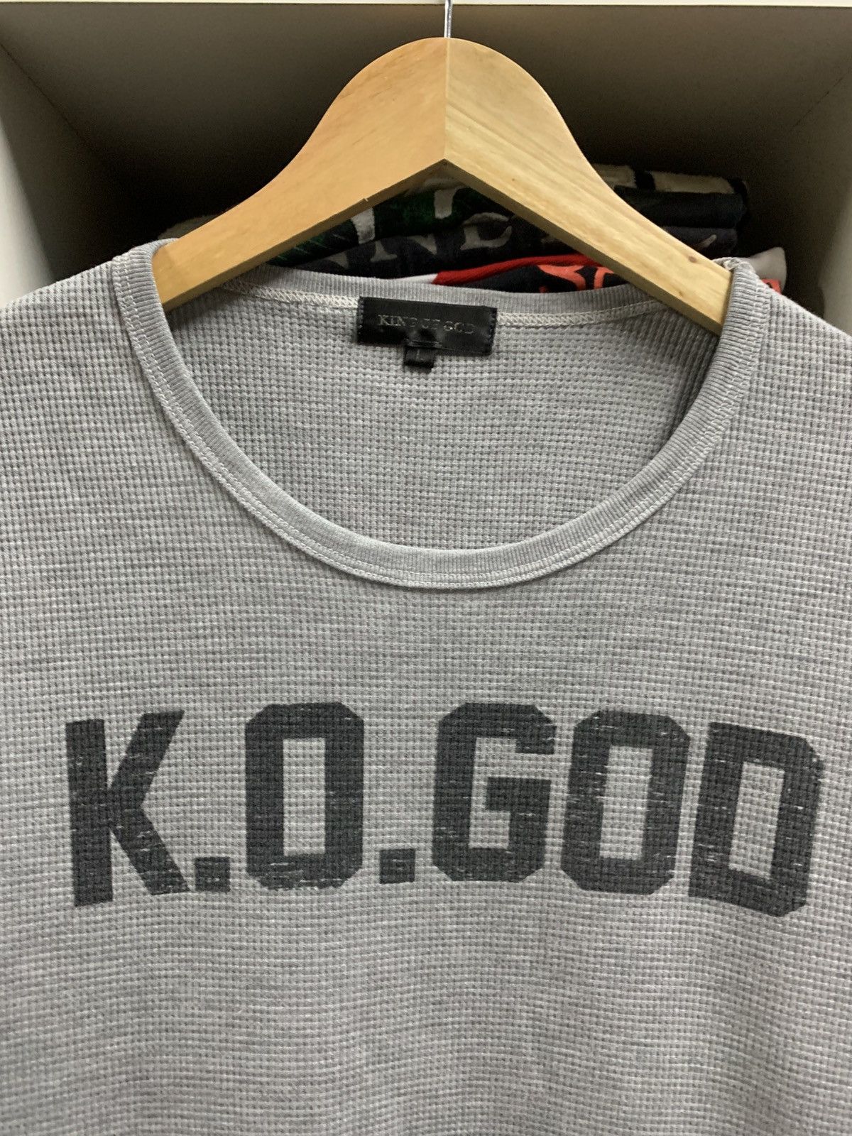 Japanese Brand × Vintage Vintage King Of God Shirt Size L / US 10 / IT 46 - 3 Thumbnail