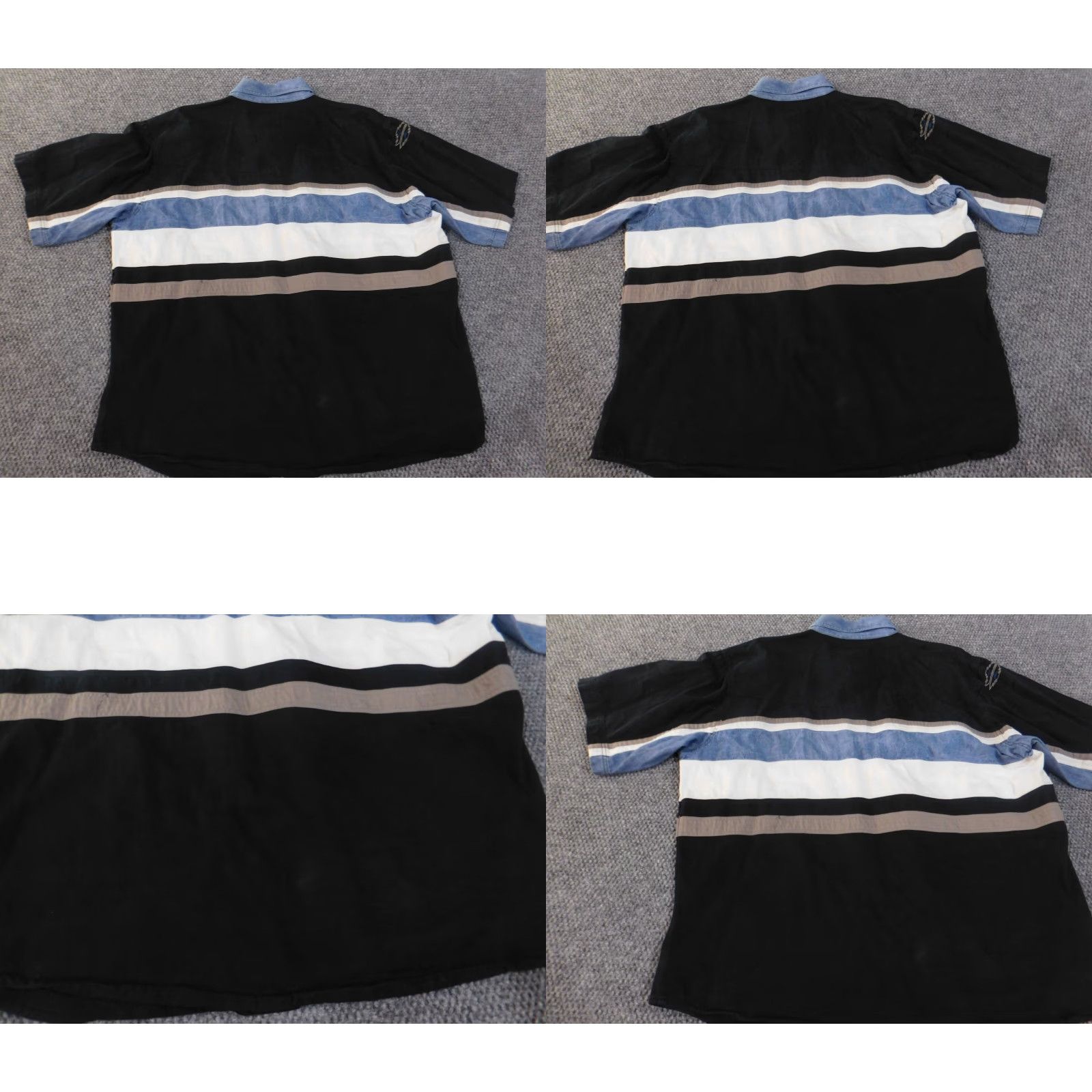 Express Express Rider Western Shirt XXL Black Button Up Denim Mens Tribal Cowboy Shirt Size US XXL / EU 58 / 5 - 8 Thumbnail