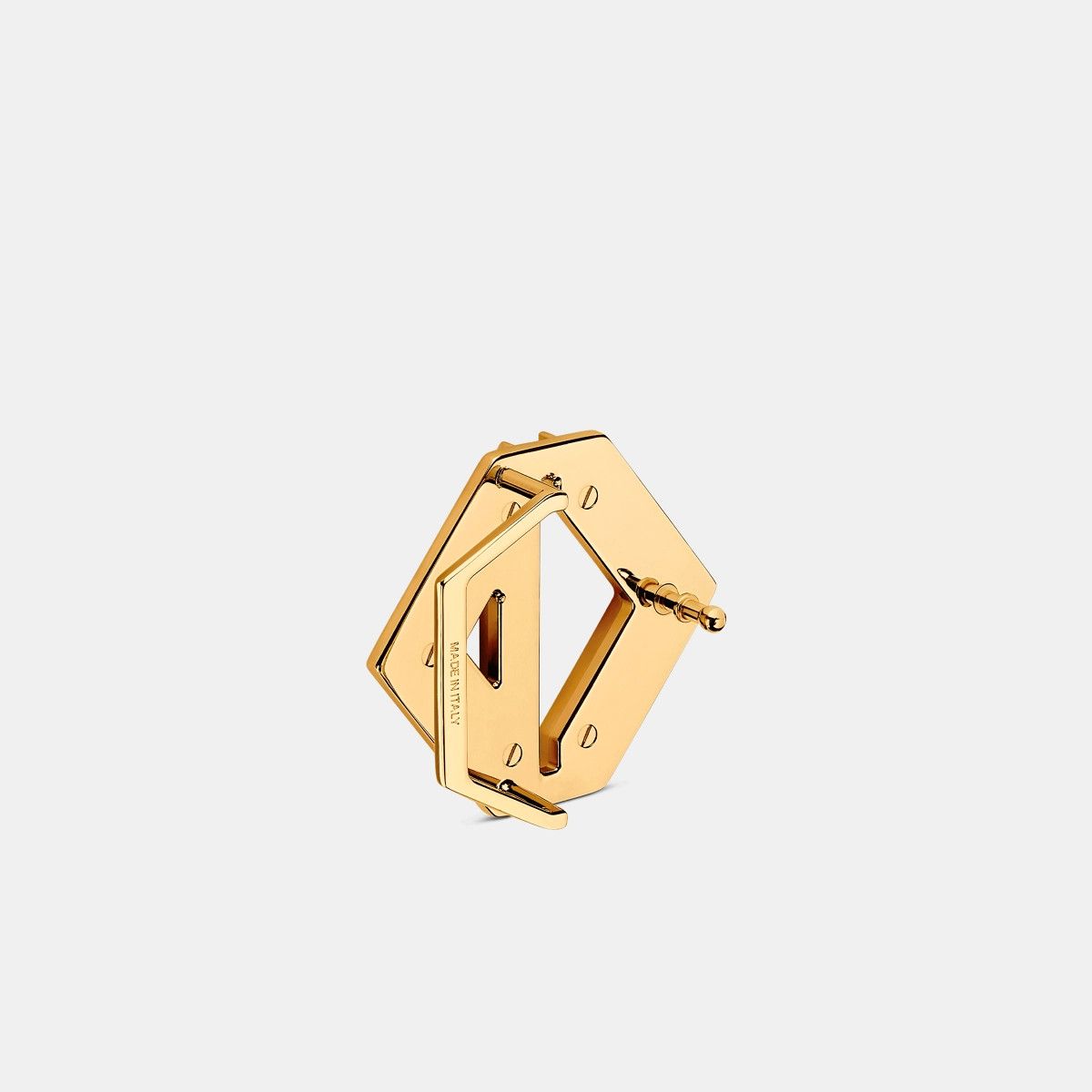 Dior o1bcso1str0126 Size: OS/Cd Diamond Belt Buckle in Golden Size ONE SIZE - 3 Thumbnail