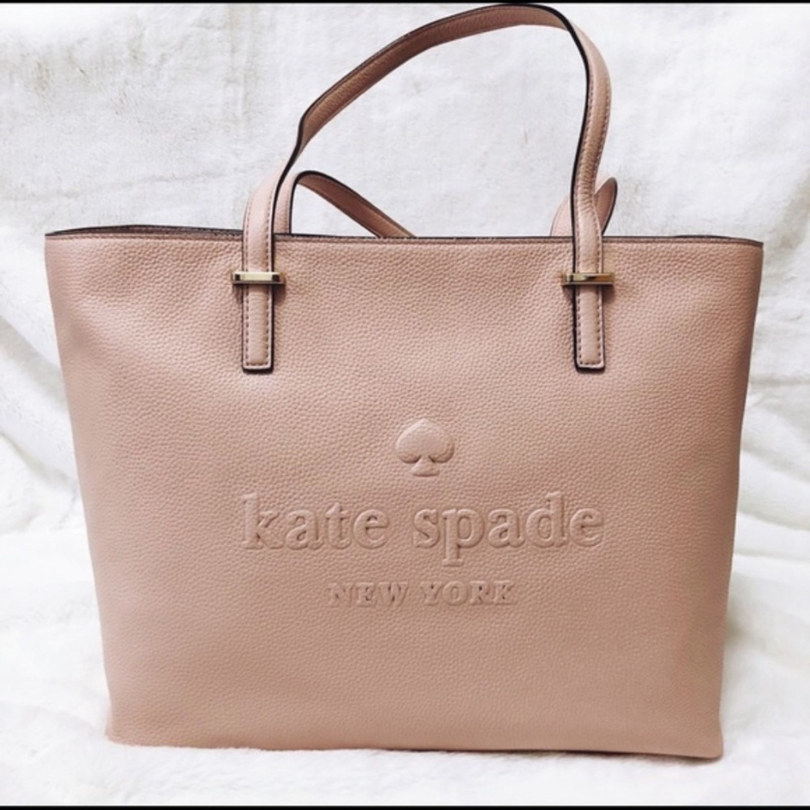 Kate Spade Kate Spade Light Pink Remmi Leather Tote Size ONE SIZE - 1 Thumbnail