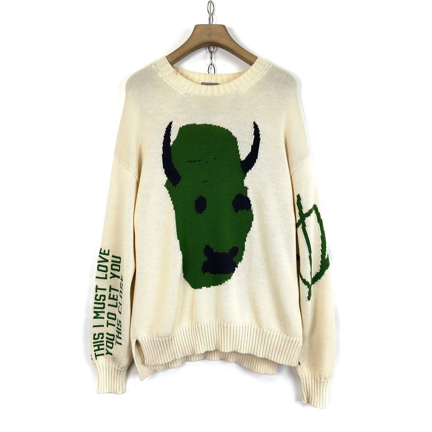 Dior Dior x Travis Scott Devil Pattern Knit Sweater Size US M / EU 48-50 / 2 - 1 Thumbnail