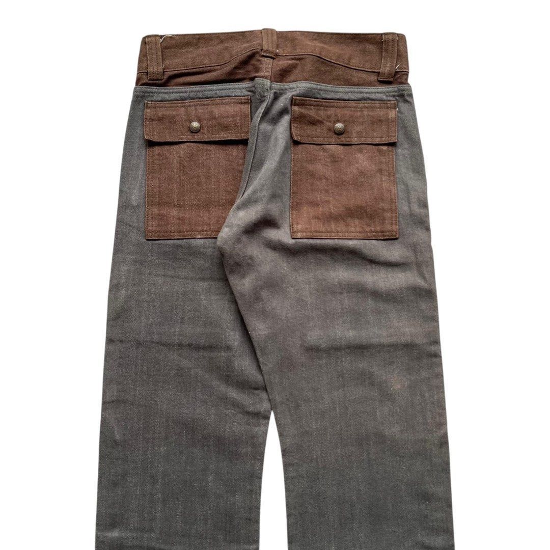Japanese Brand Slap Shot Fatig Multipocket Denim Pants Japan Size US 32 / EU 48 - 4 Thumbnail