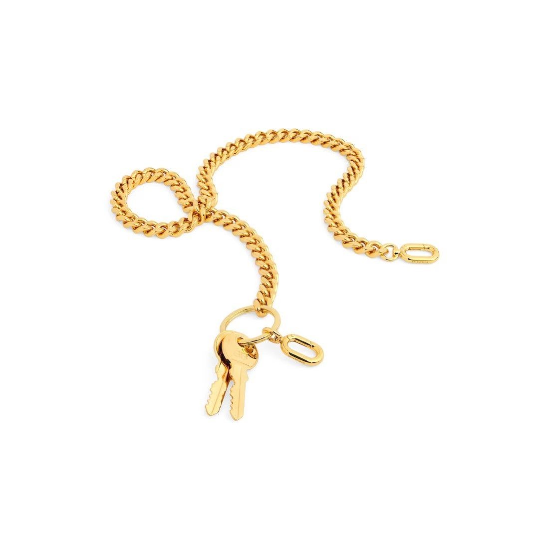 Balenciaga Balenciaga Hourglass Chain Strap in gold Size ONE SIZE - 1 Thumbnail