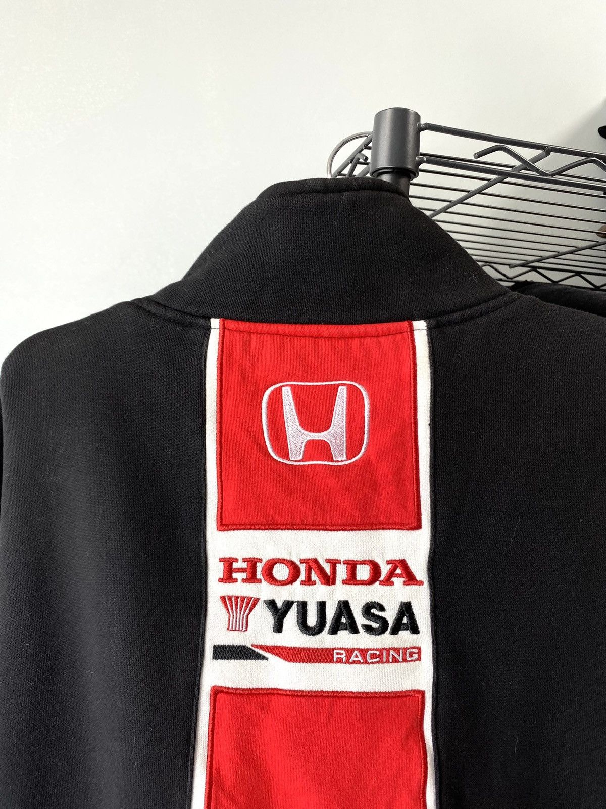 Honda Rare! Vintage Honda Racing Sweatshirt Jacket Suzuki Yamaha Size US M / EU 48-50 / 2 - 11 Thumbnail