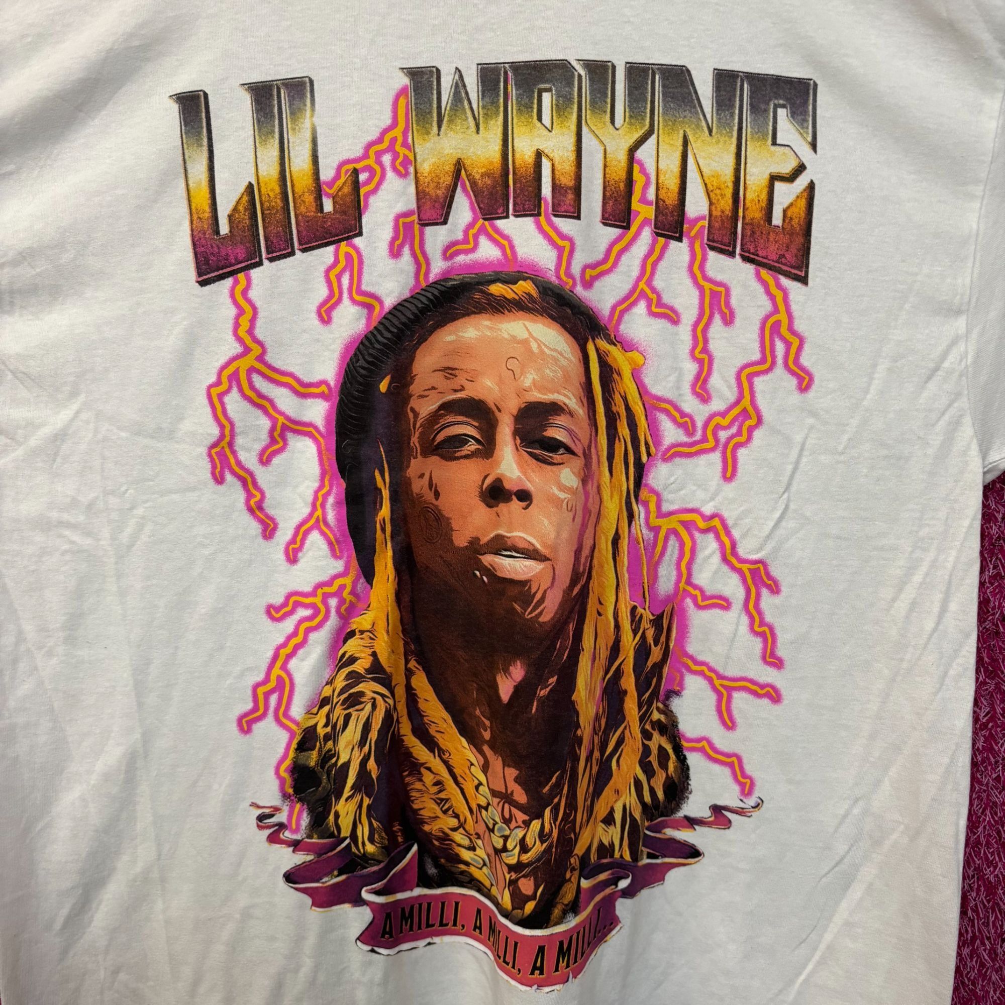 Lil Wayne Reason Lil Wayne A Milli Graphic Design T-Shirt 2XL Size US XXL / EU 58 / 5 - 2 Thumbnail