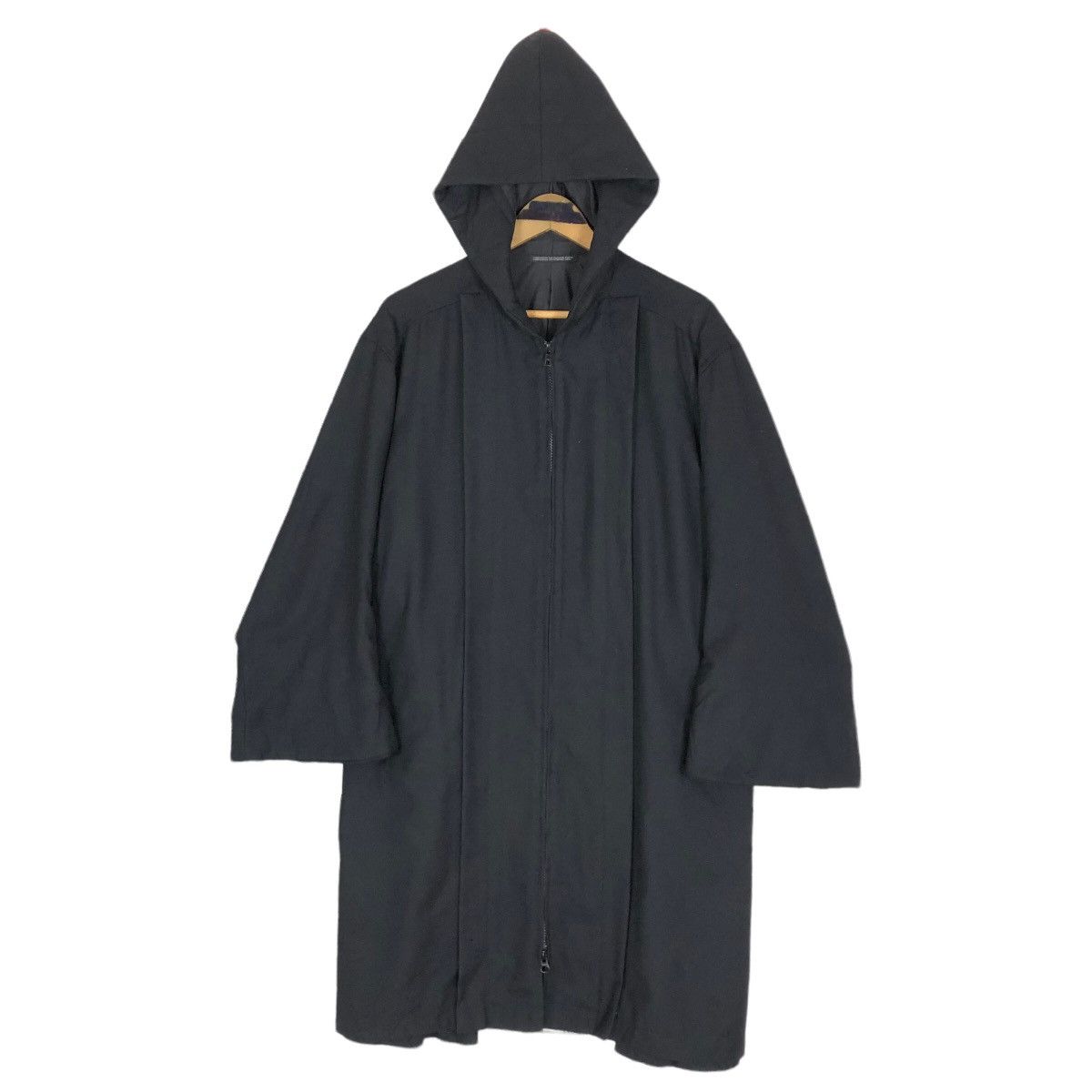Yohji Yamamoto Vintage Yohji Yamamoto Femme 2005SS Hooded Wool Overcoat Size S / US 4 / IT 40 - 5 Thumbnail