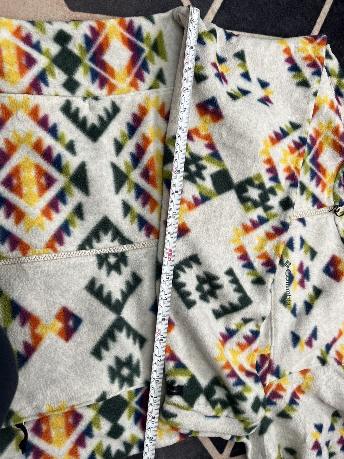 Columbia 💥 Columbia Navajo Aztec Tribal Motive Fullprinted Fleece Size US M / EU 48-50 / 2 - 23 Thumbnail