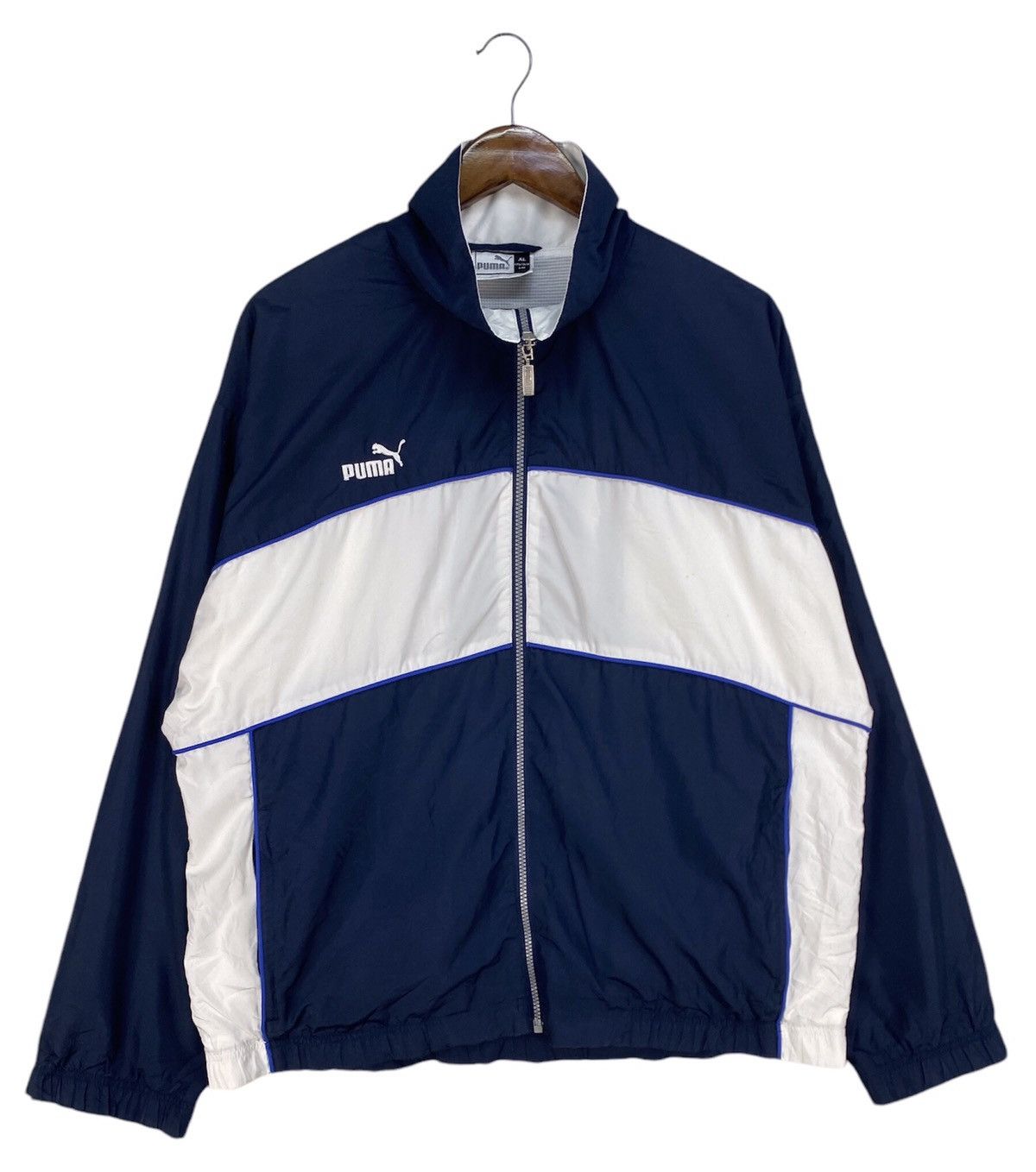 Puma × Vintage 💥RARE💥VINTAGE PUMA EMBROIDERY LOGO JACKET Size US XL / EU 56 / 4 - 1 Thumbnail
