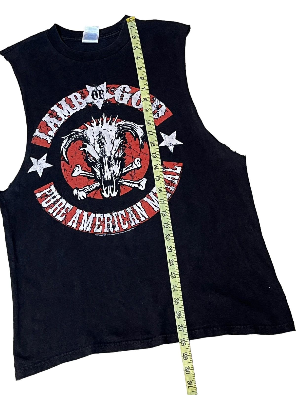 Band Tees VINTAGE Y2K LAMB OF GOD 2007 CUSTOM SLEEVE T SHIRT Size US M / EU 48-50 / 2 - 9 Thumbnail