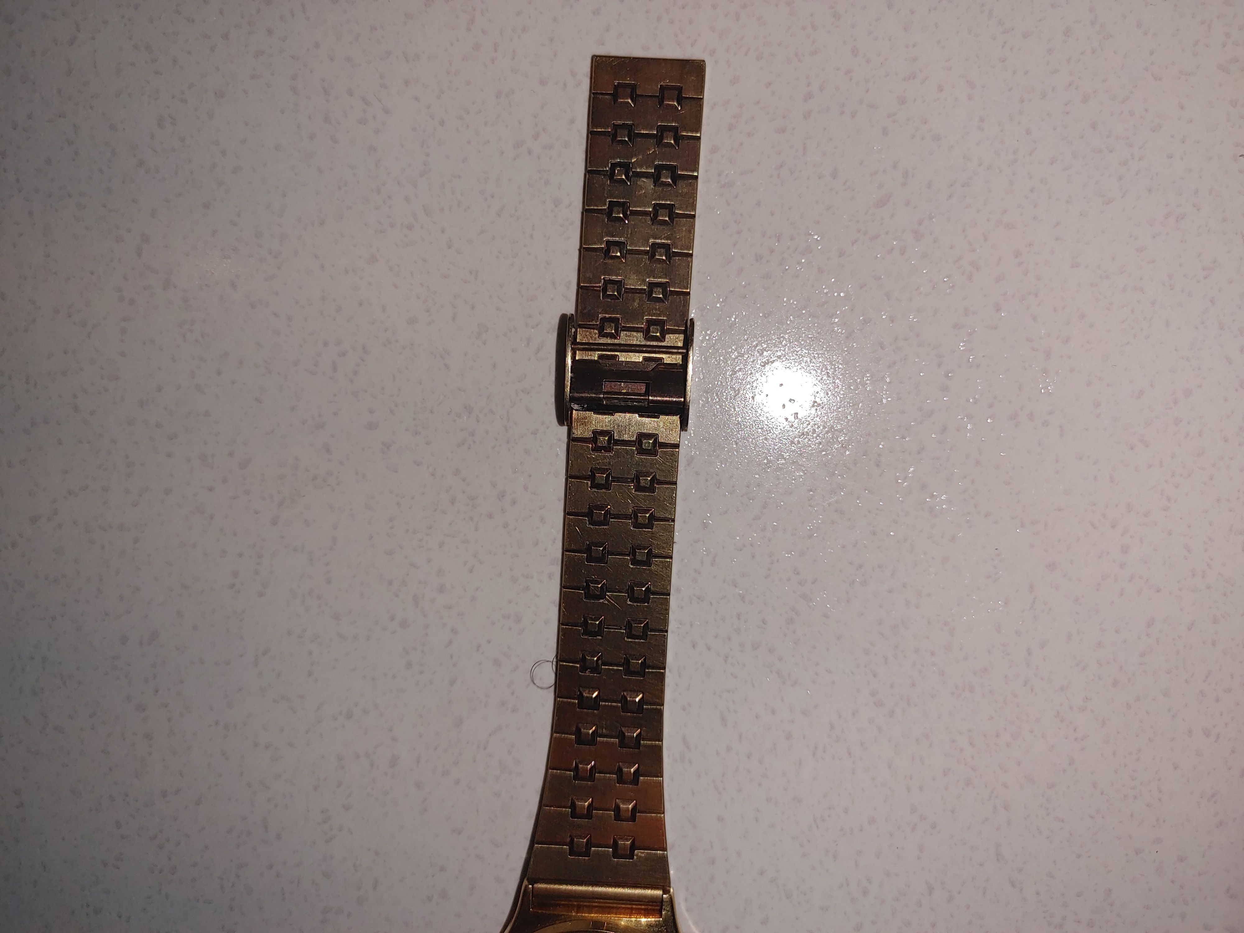 Johnstons Of Elgin gold-tone Elgin quartz with a day-date indicator Size ONE SIZE - 4 Thumbnail