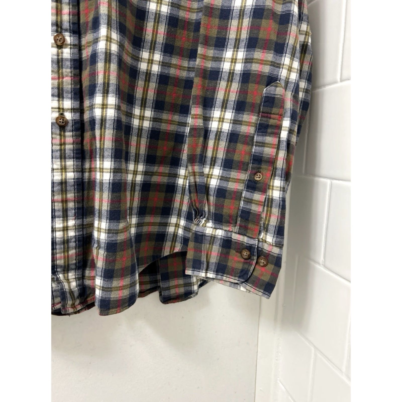 Brooks Brothers Brooks Brothers 346 Flannel Shirt Mens L Multicolor Plaid Button-Down Long Sleeve Casual Autumn Winter Size US L / EU 52-54 / 3 - 7 Thumbnail