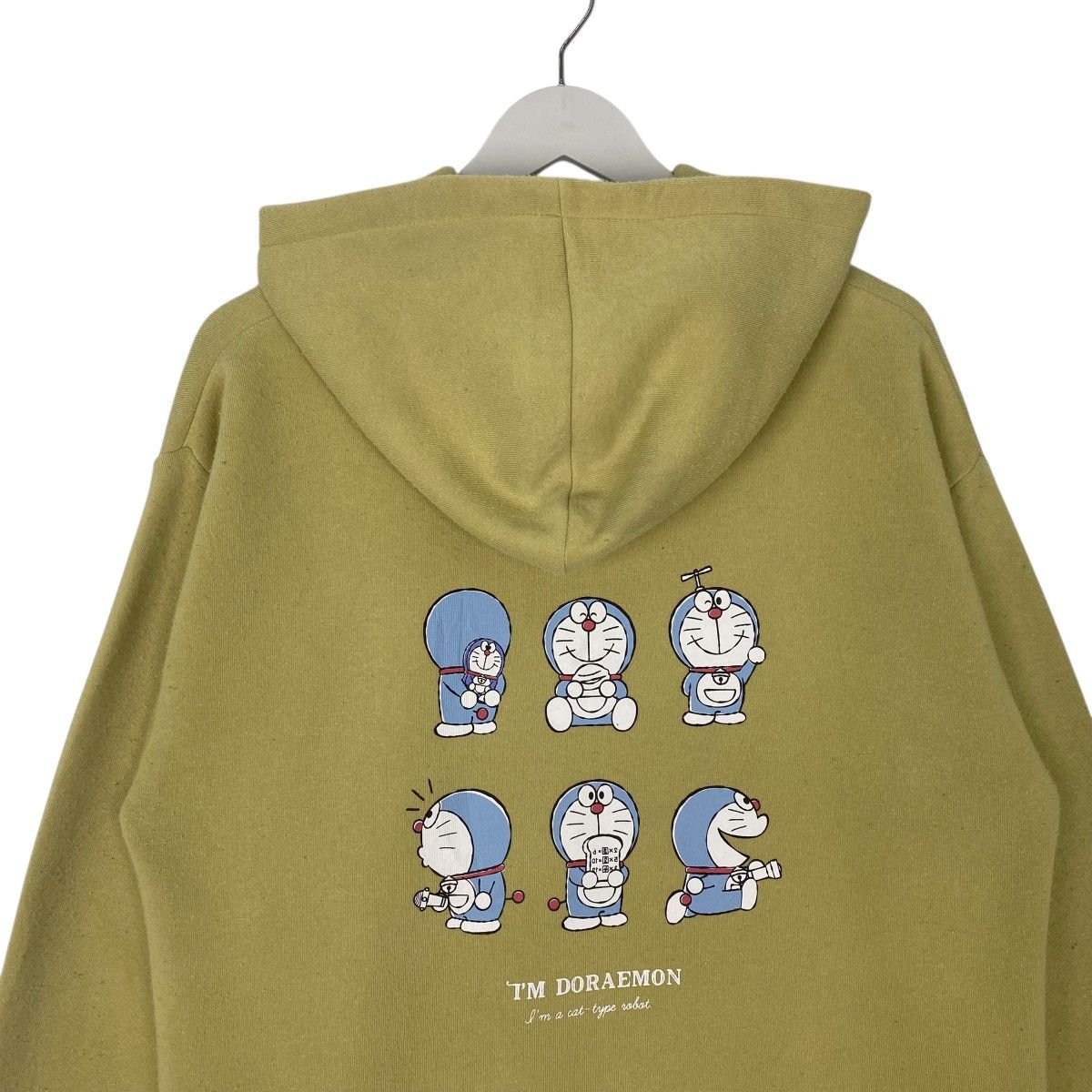 Vintage Vintage Doraemon Hoodie Sweater Yellow Embroidery Logo SizeL Size US L / EU 52-54 / 3 - 4 Thumbnail