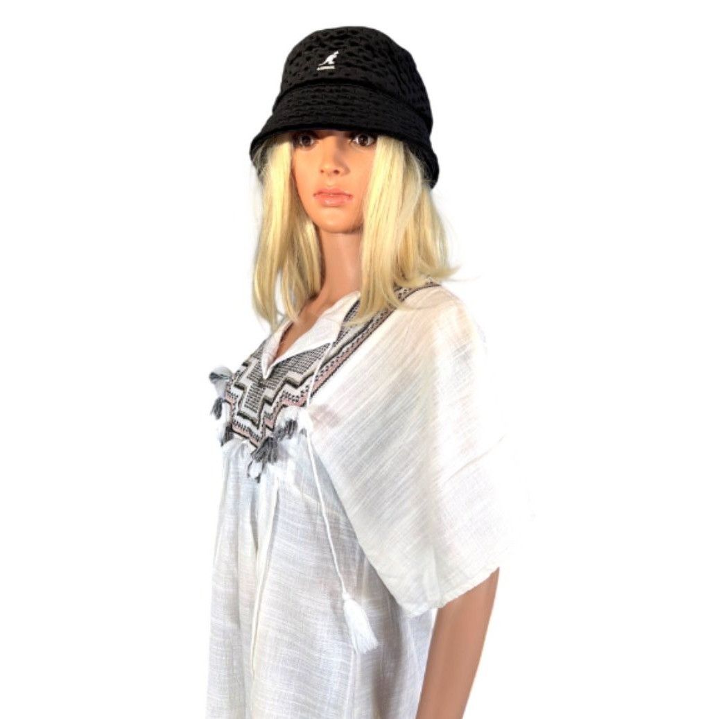 Kangol New Kangol Embossed Reversible Bucket Hat Gray Black XL Unis Size ONE SIZE - 19 Thumbnail