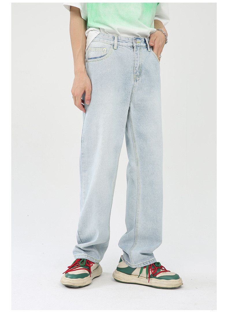 Japanese Brand × Jean Japanese light blue trendy loose versatile jeans Size US 32 / EU 48 - 3 Thumbnail
