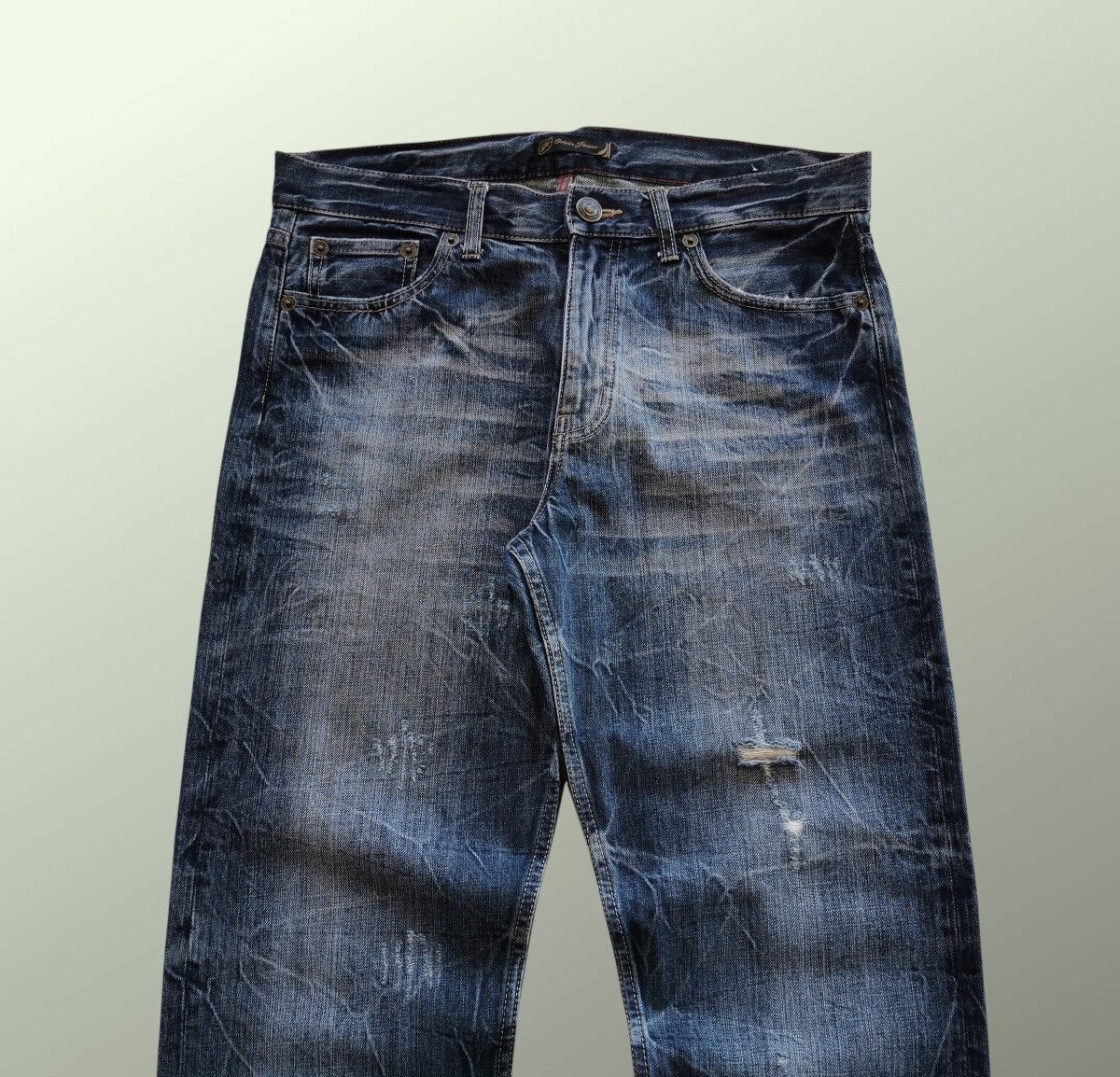 Japanese Brand Oririns Spirits Flare Denim Jeans Size US 33 - 7 Thumbnail