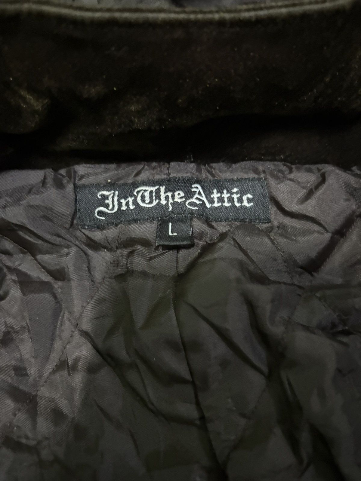 In The Attic In The Attic Velvet Parka Jacket Size US L / EU 52-54 / 3 - 12 Thumbnail