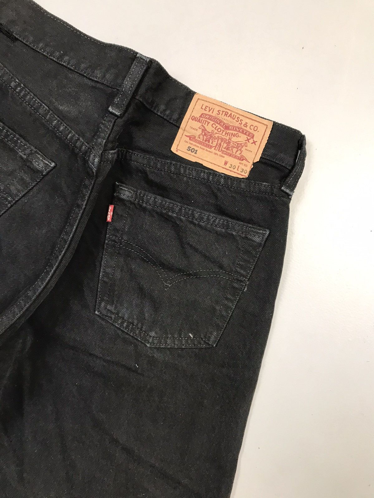 Levi's Vintage Levi’s paper tab denim Size US 30 / EU 46 - 13 Thumbnail