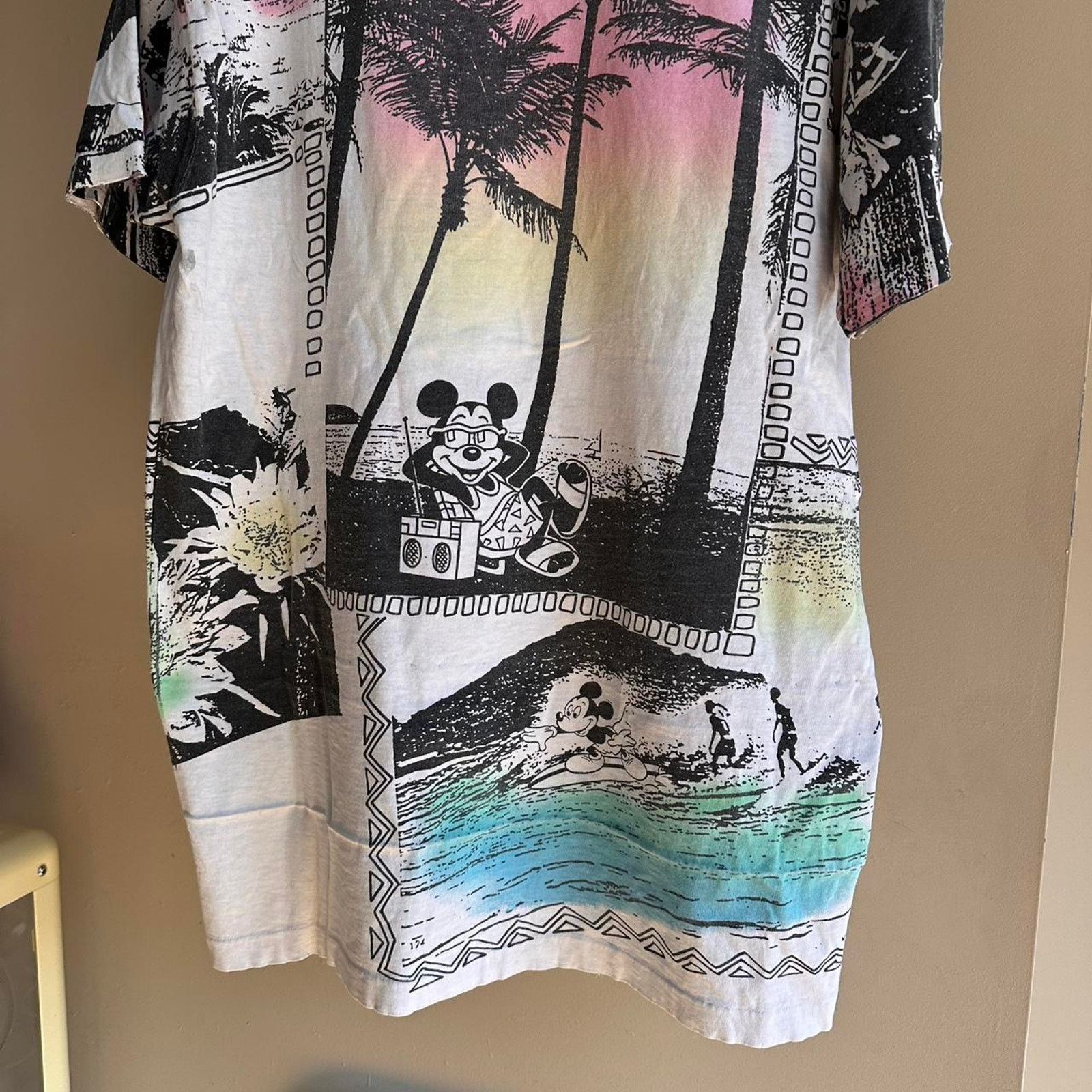 Disney × Mickey Mouse Vintage Mickey Mouse Disney Shirt Size US L / EU 52-54 / 3 - 7 Thumbnail
