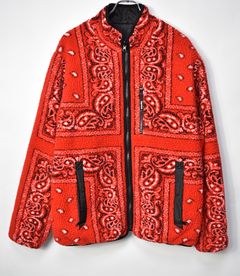 Supreme Supreme/Reversible Bandana Fleece Jacket/25264 - 610 526