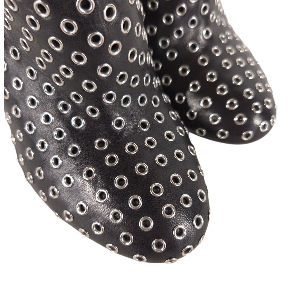 Alaia Alaia Eyelet Embellished Bombe Ankle Boots US 7 EU 37 Women Size US 7 / IT 37 - 3 Thumbnail