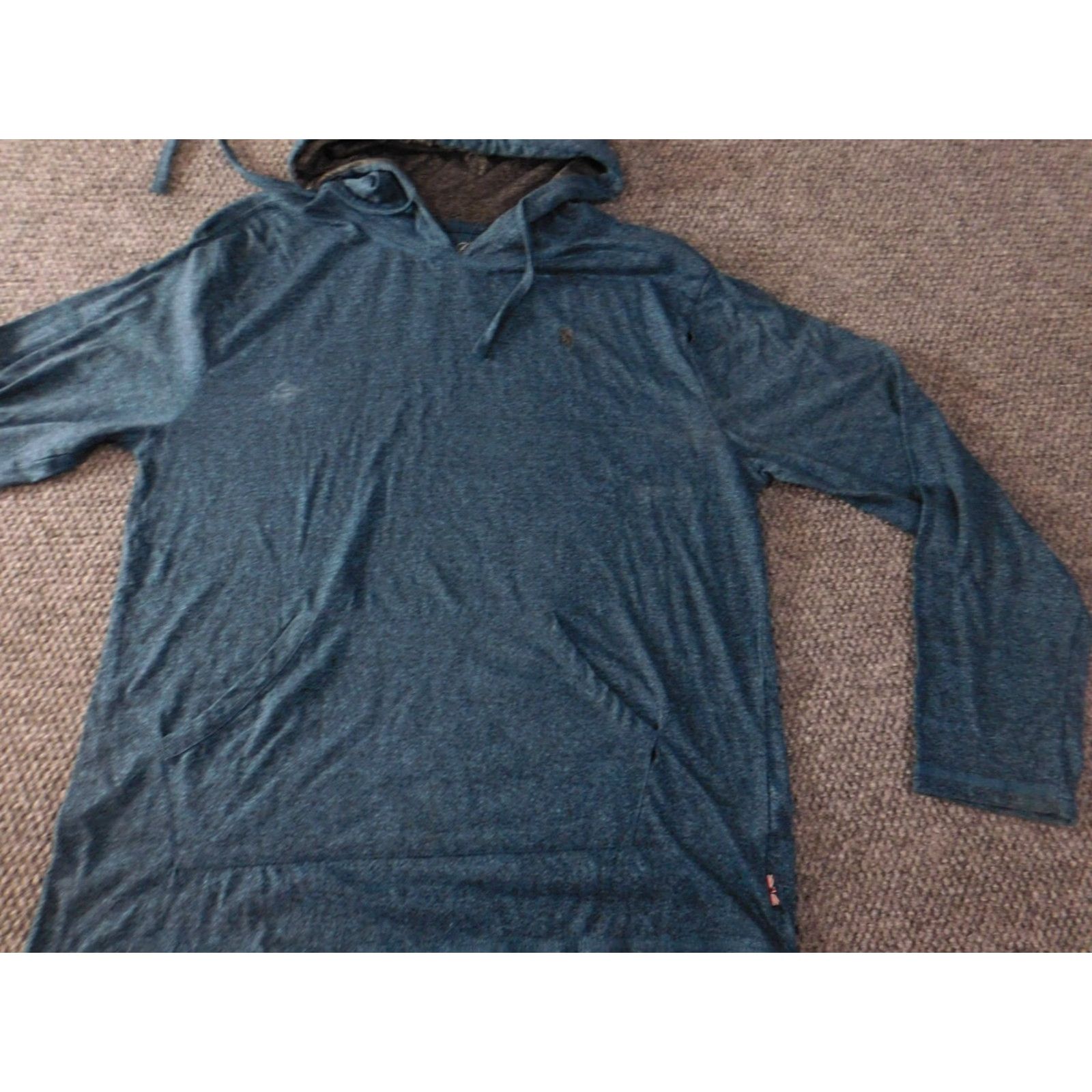 English Laundry Lions Crest Hoodie Mens Large Blue English Laundry Pullover Zip Knit Zipper Regular Long Sleeve Size US L / EU 52-54 / 3 - 3 Thumbnail