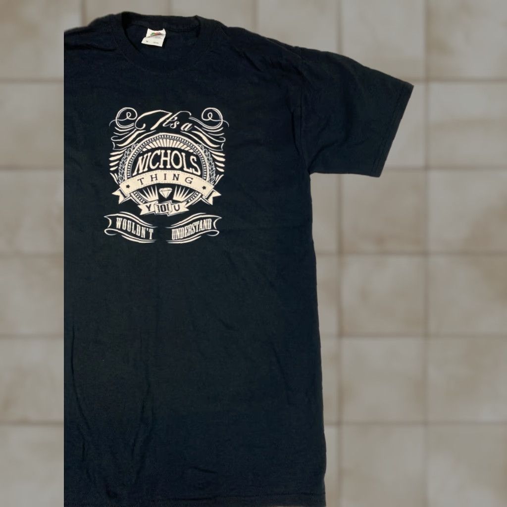 Fruit Of The Loom Fruit of the Loom Shirt Mens Medium Black graphic Peanuts Logo Short Sleeve T-Shirt Size US M / EU 48-50 / 2 - 1 Thumbnail