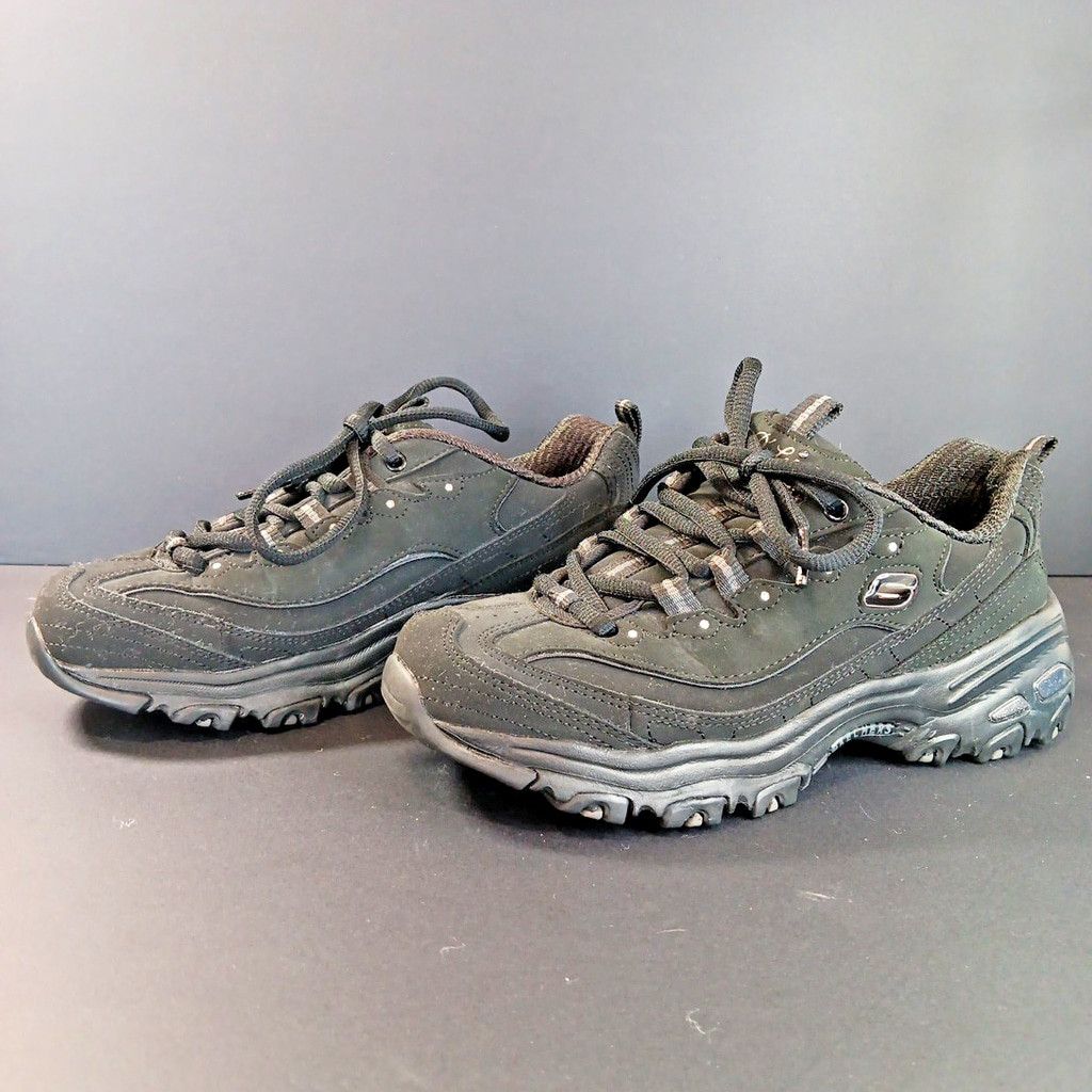 SKECHERS Skechers Womens D'Lites Black Sneakers Shoes N. 11949 Clean Size US 6 / IT 36 - 3 Thumbnail