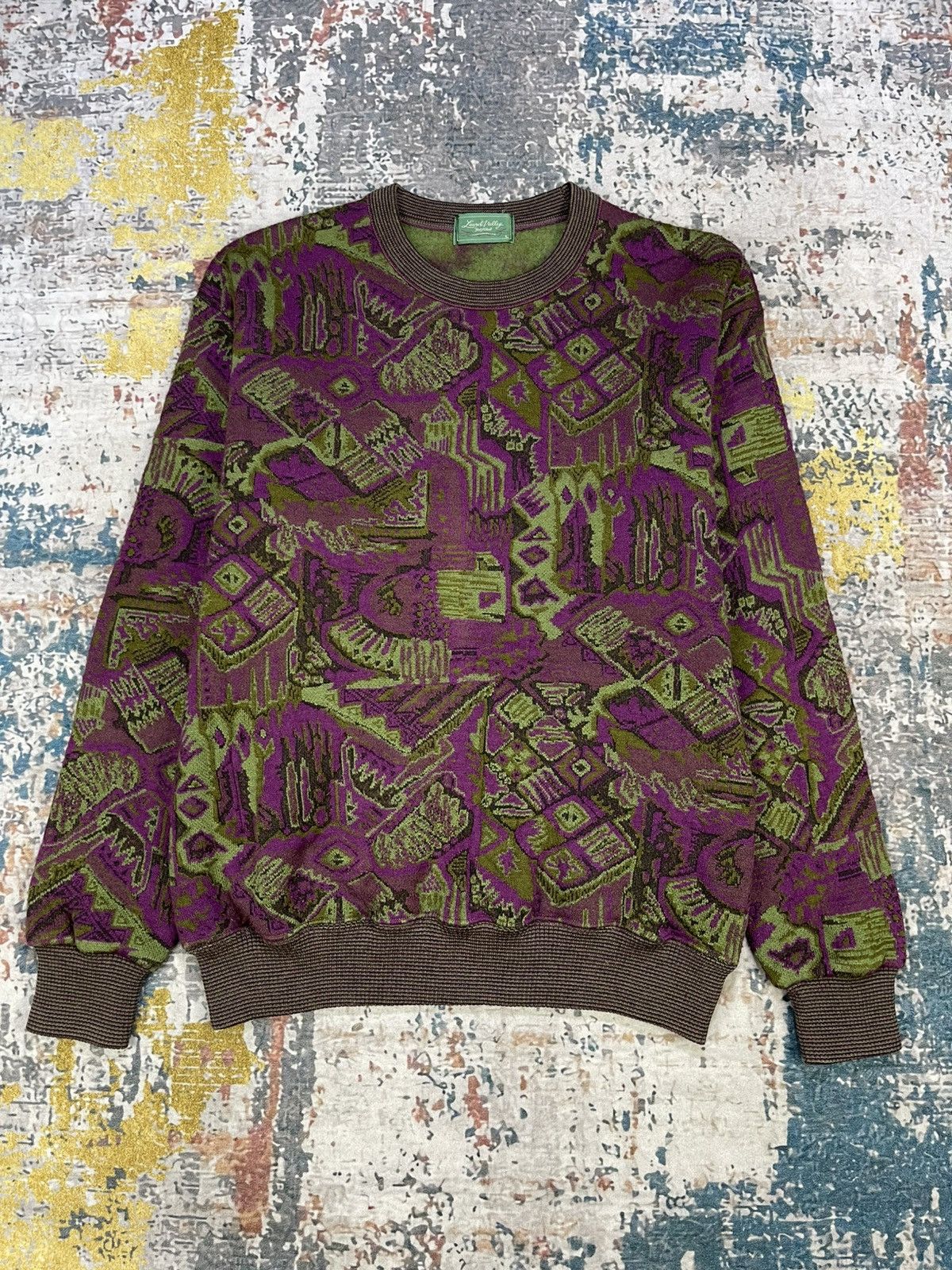 Japanese Brand Vintage Laurel Valley Native Sweater Size US S / EU 44-46 / 1 - 8 Thumbnail