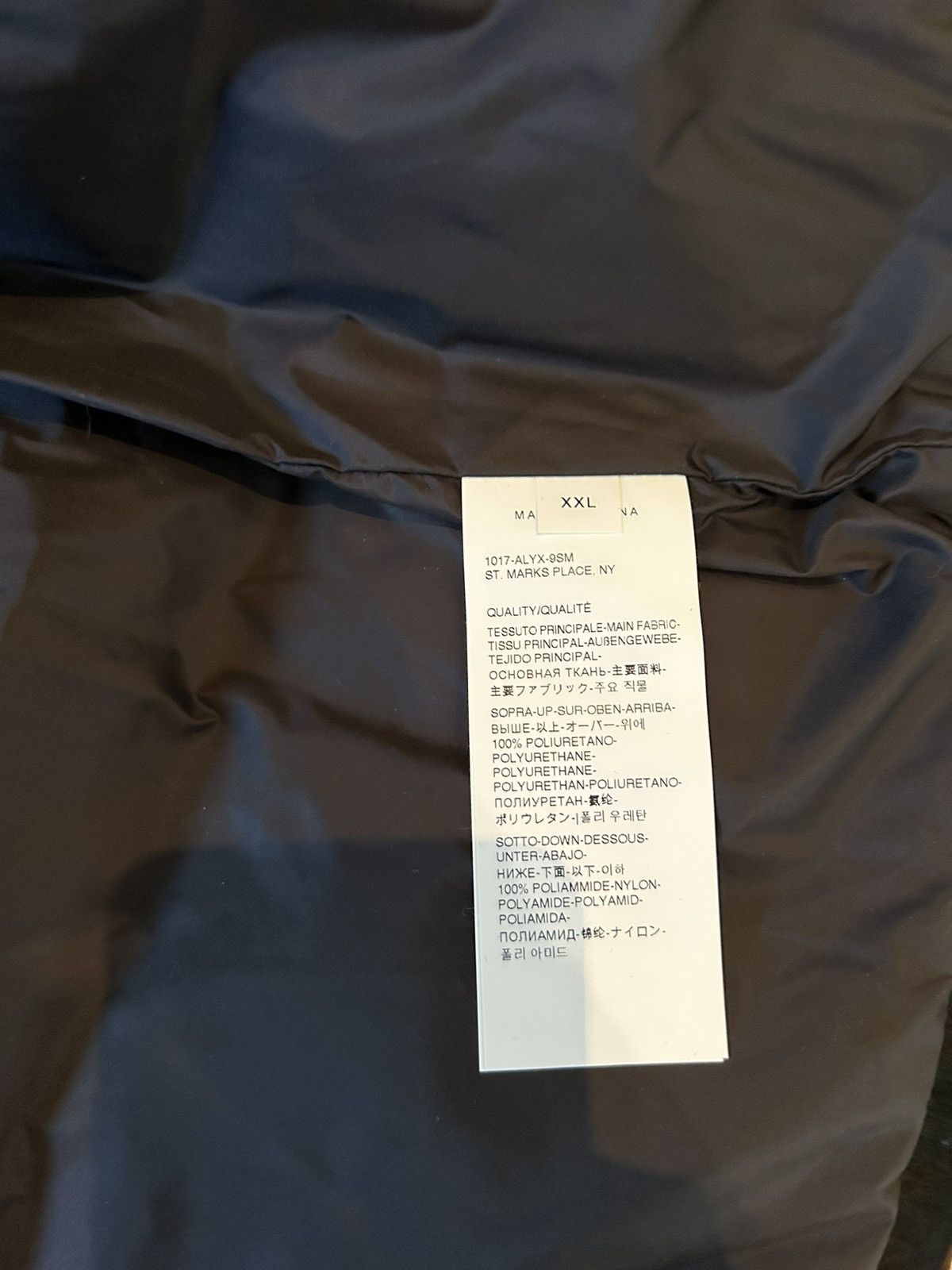 1017 ALYX 9SM 1017 ALYX 9SM Black Jacket Size US XXL / EU 58 / 5 - 5 Thumbnail