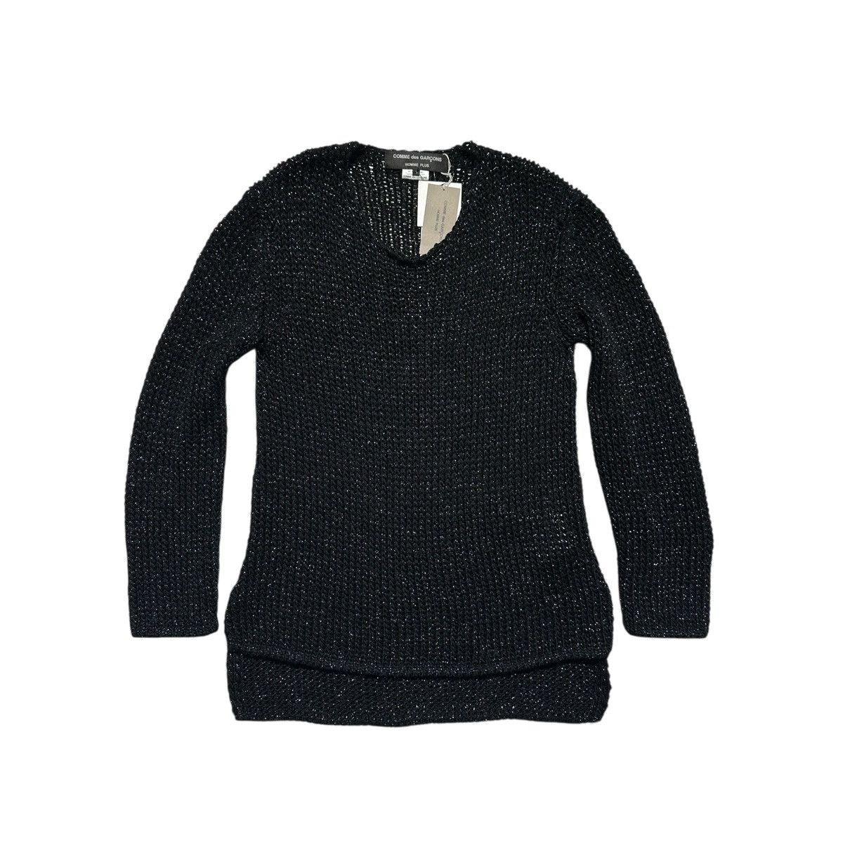 Comme des Garcons Homme Plus 2024 glitter stretch webbed knit Size US S / EU 44-46 / 1 - 1 Thumbnail