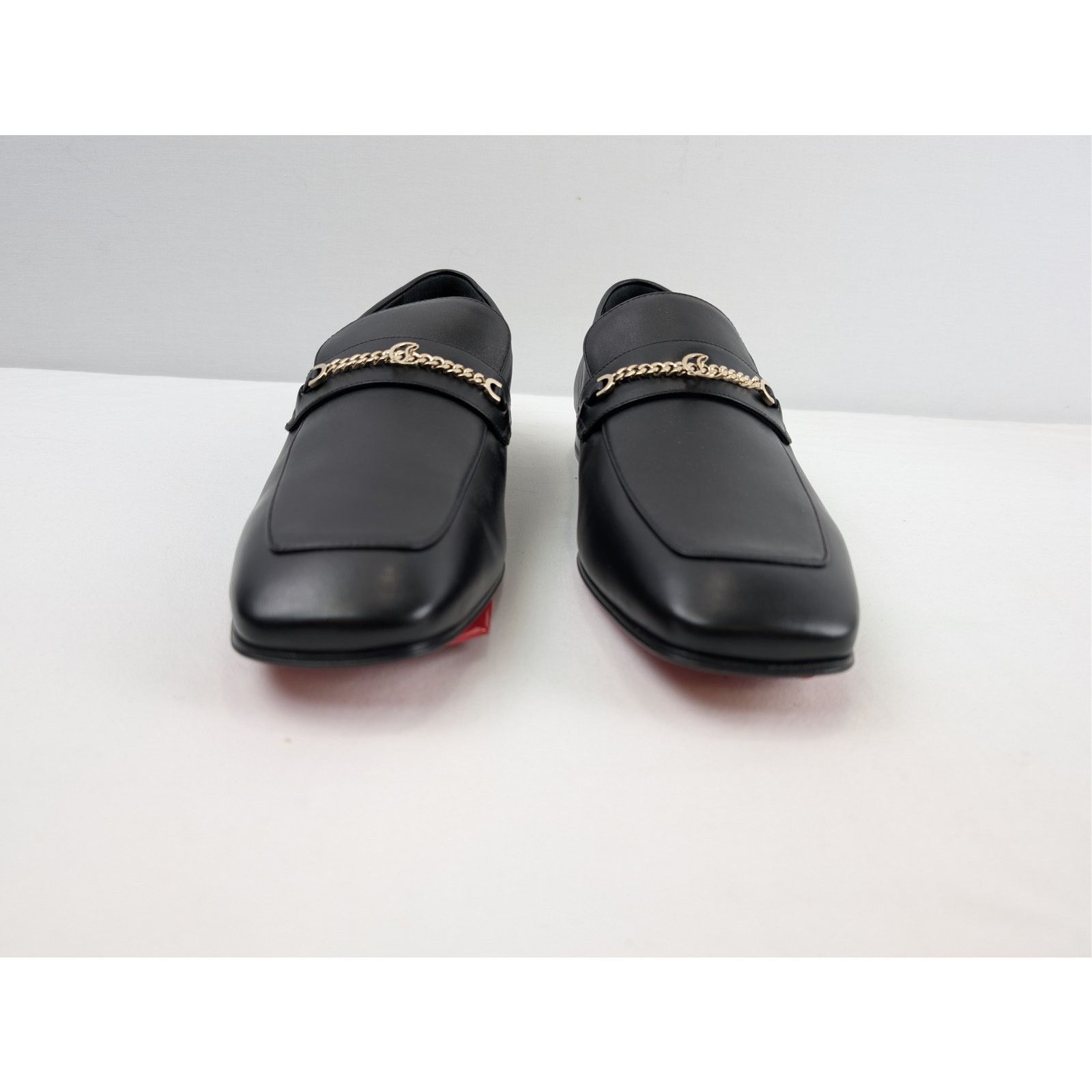 Christian Louboutin o1rshd1 MJ Moc Uomo Flat Shoe Boots in Black Size US 11 / EU 44 - 9 Thumbnail