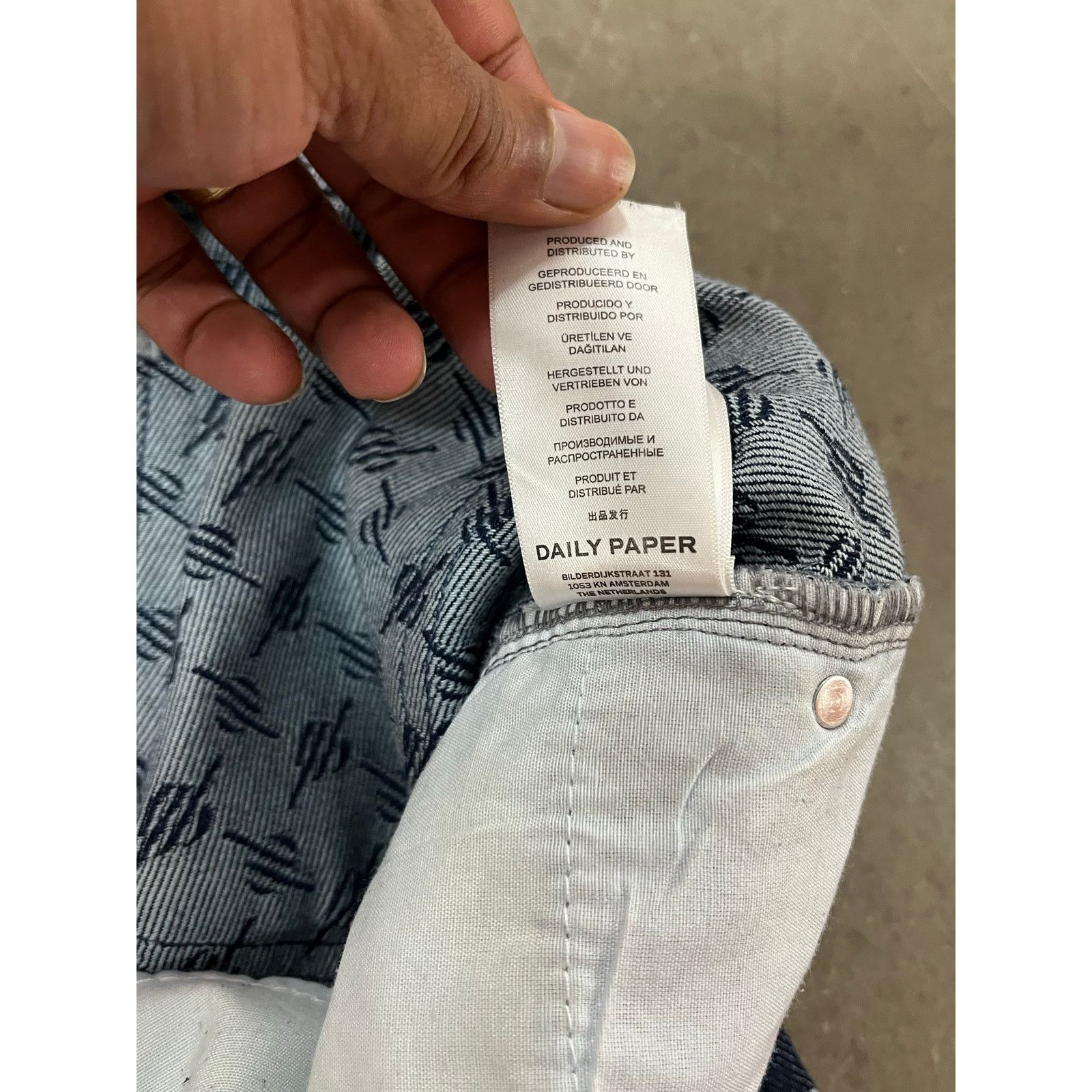 Daily Paper Daily Paper - The Ralf Pants / Dark wash / Size L Size US 36 / EU 52 - 8 Thumbnail