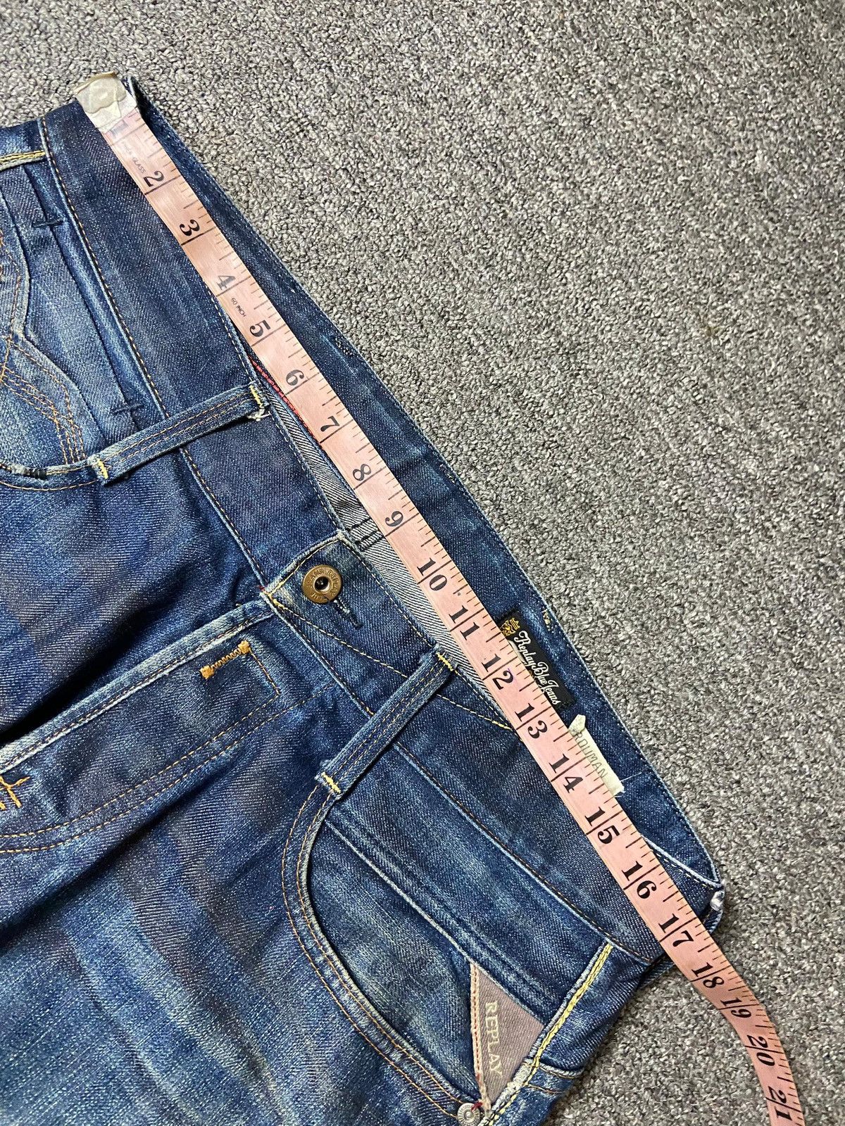Replay Vintage REPLAY Regular Fit Jeans (143) Size US 34 / EU 50 - 10 Thumbnail